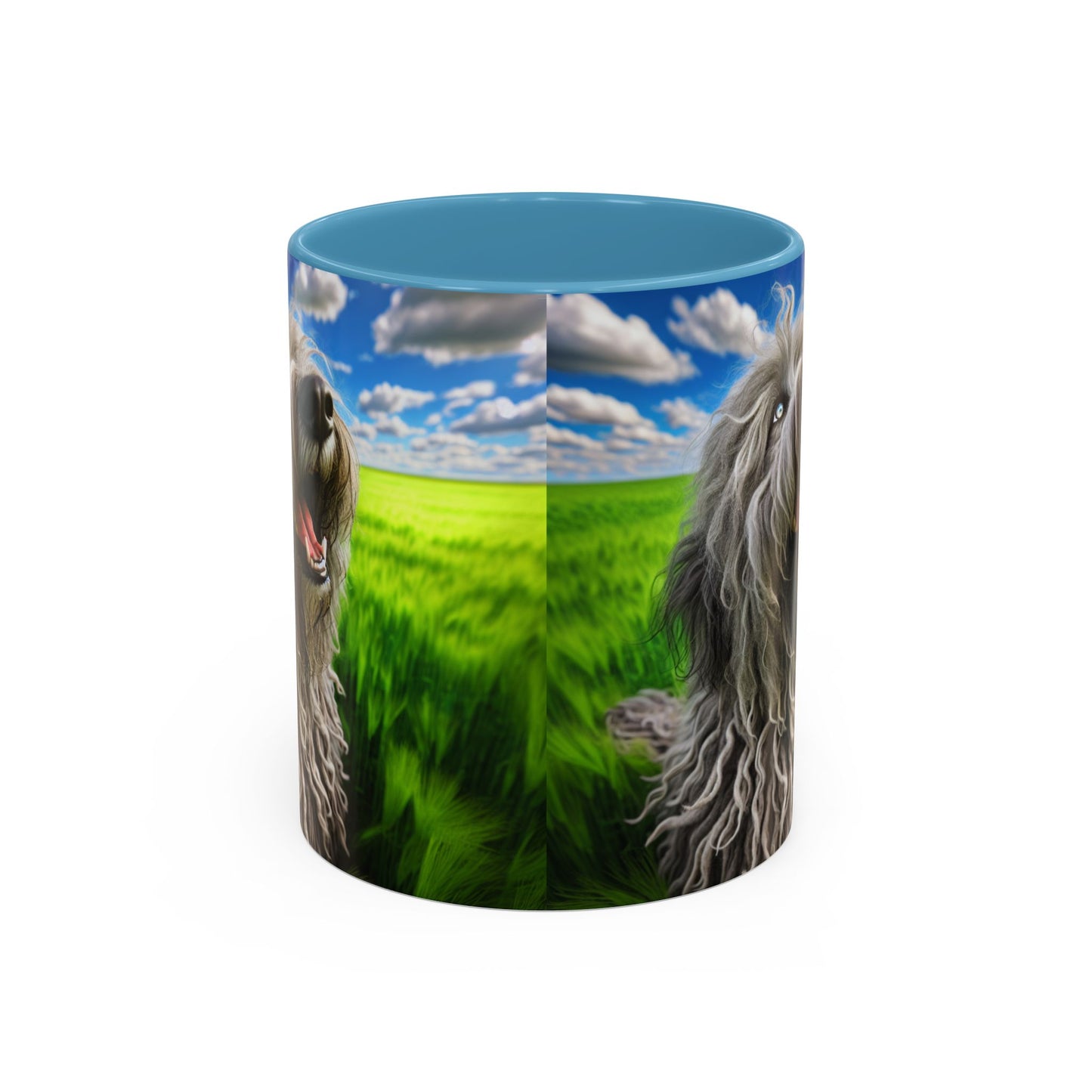 Bergamasco Shepherd Dog Accent Coffee Mug - Perfect Gift for Dog Lovers