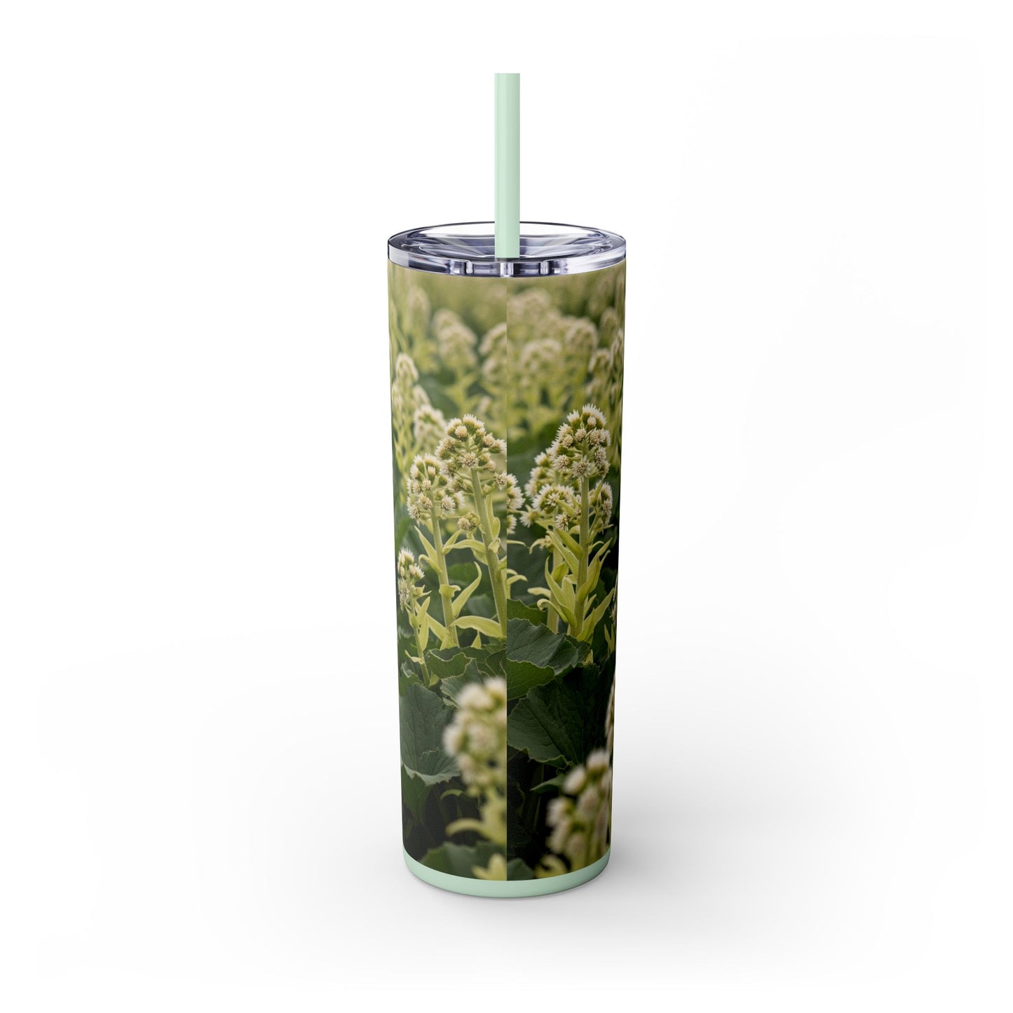 Standard Schnauzer Skinny Tumbler with Straw, 20oz