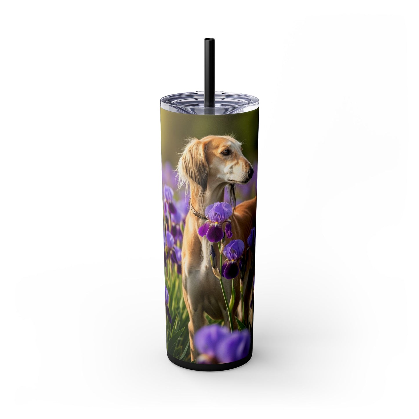 Saluki Tumbler with Straw, 20oz