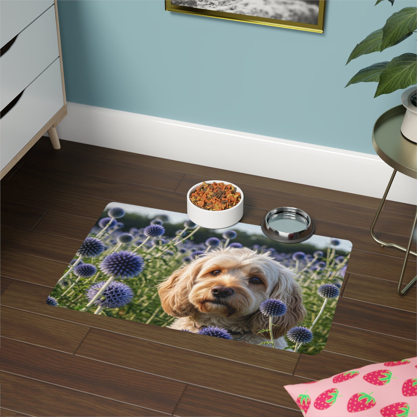 Pet Food Mat (12x18) - Spoodle