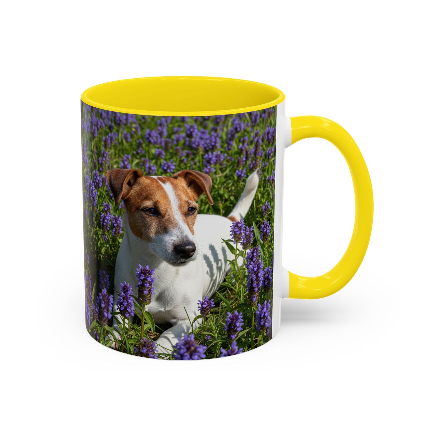Jack Russell Terrier Accent Coffee Mug - Perfect Gift for Dog Lovers