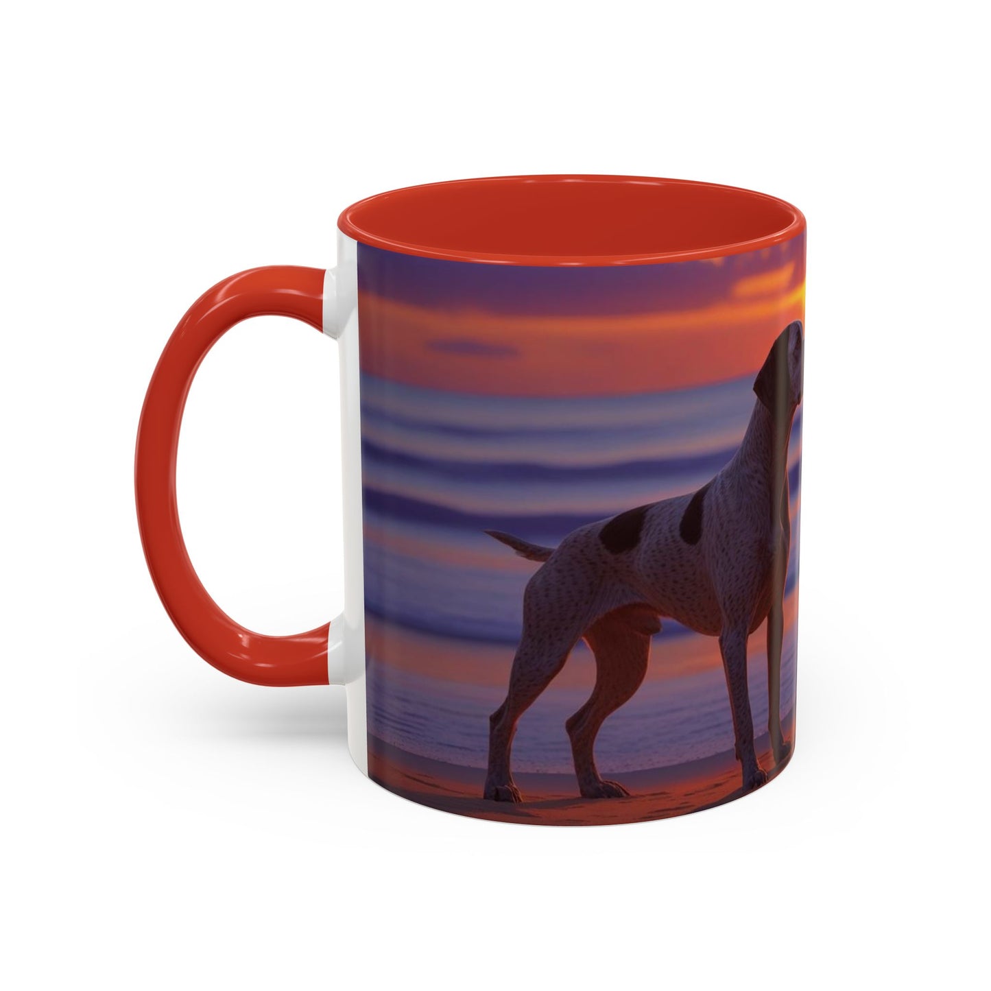 German Shorthaired Pointer Love Accent Coffee Mug - Perfect Gift for Dog Lovers