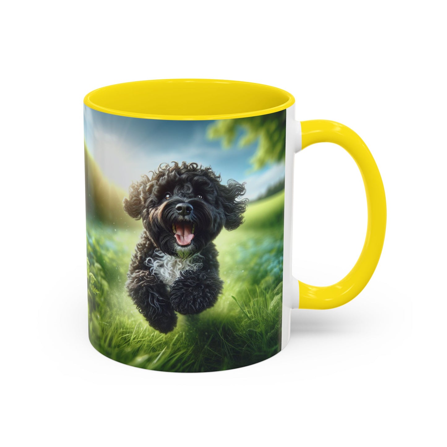 Portuguese Water Dog Accent Coffee Mug - Perfect Gift for Dog Lovers