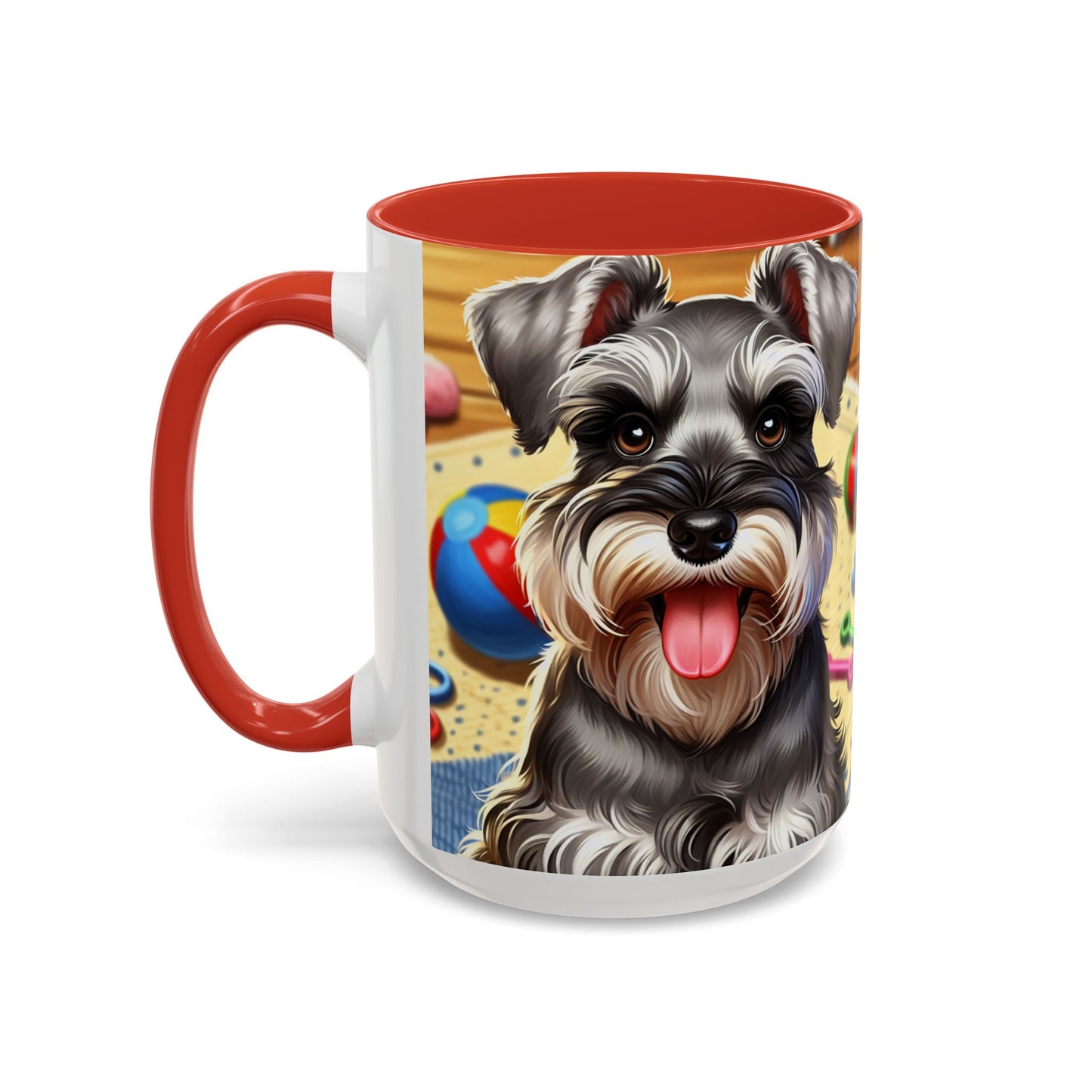 Miniature Schnauzer Accent Coffee Mug - Perfect Gift for Dog Lovers
