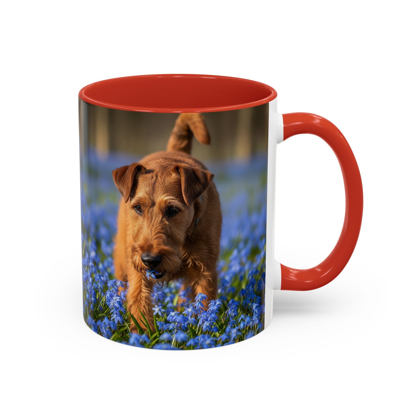 Irish Terrier Accent Coffee Mug - Perfect Gift for Dog Lovers