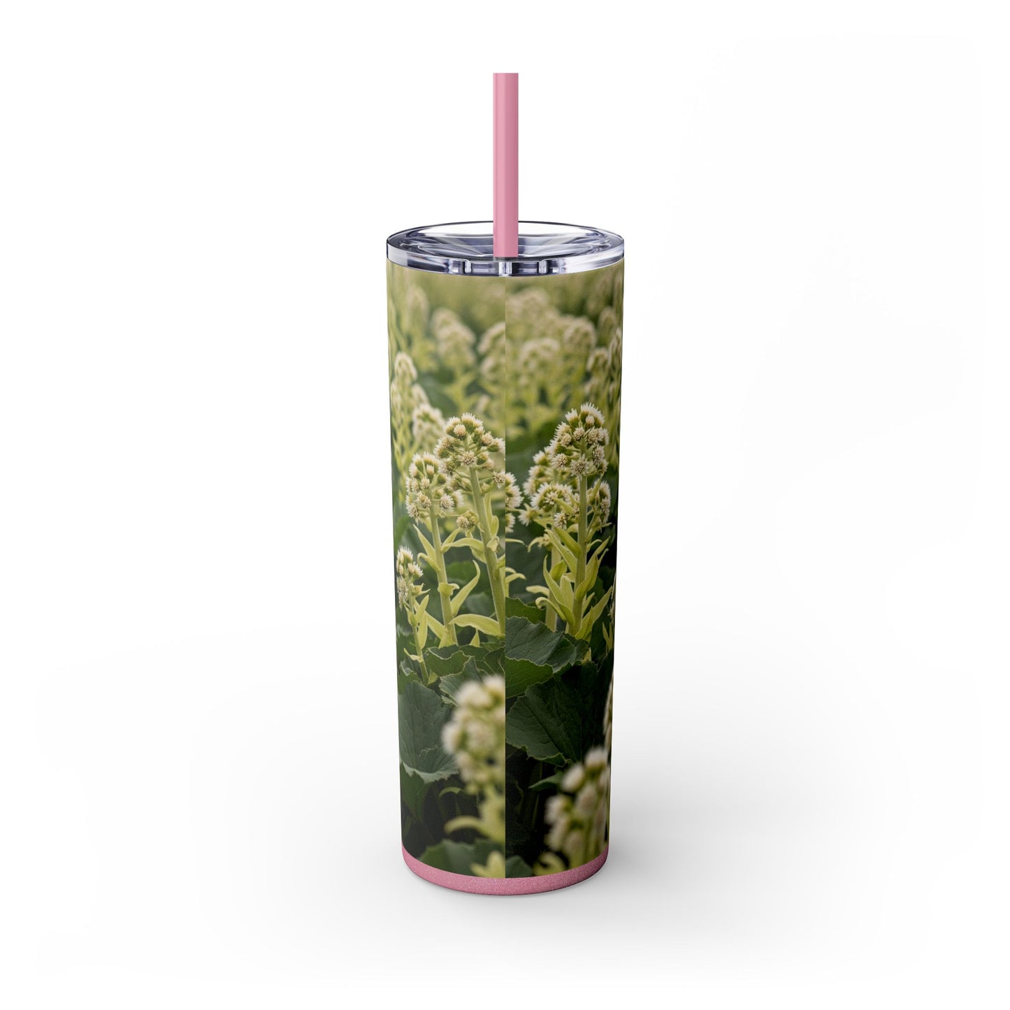 Standard Schnauzer Skinny Tumbler with Straw, 20oz