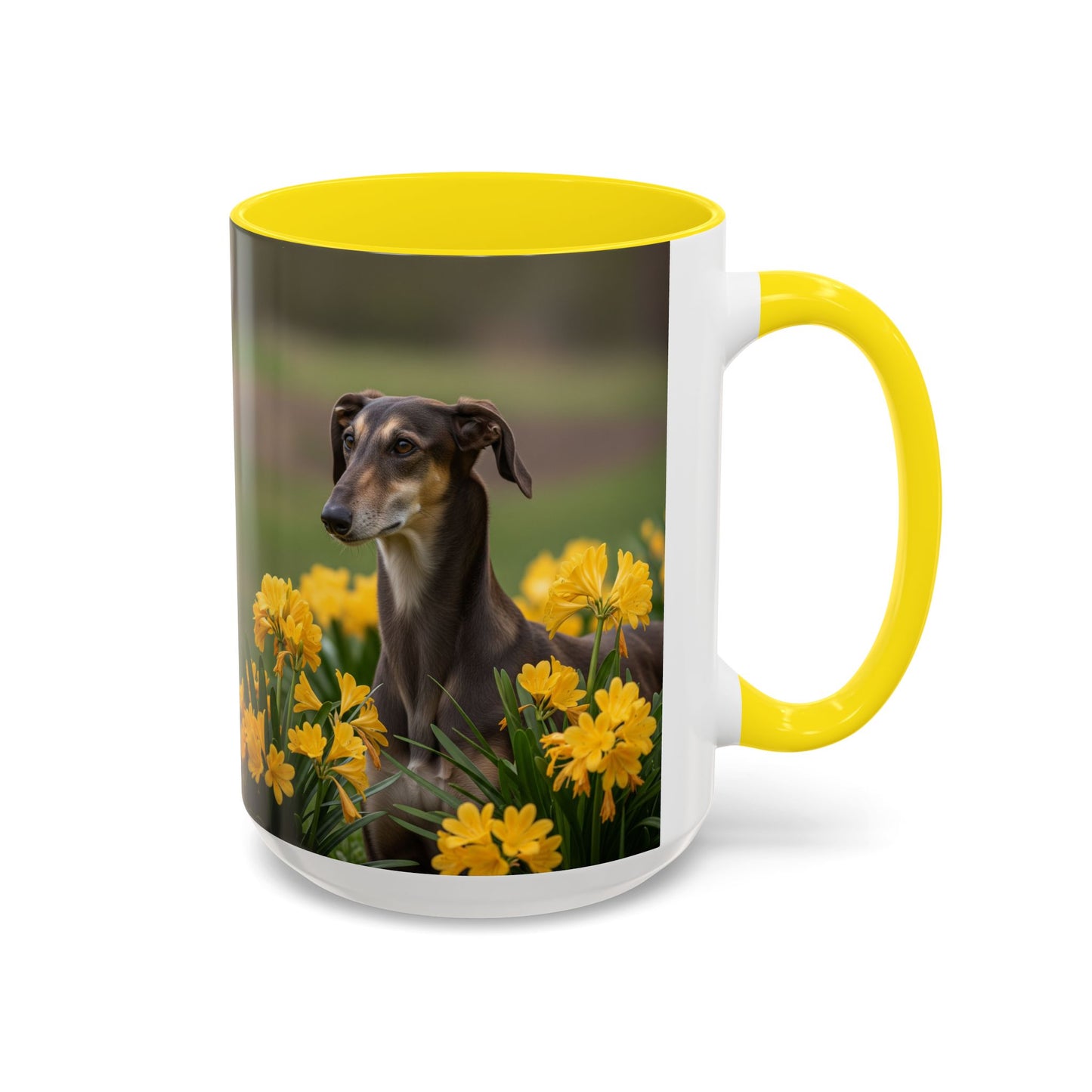 Sloughi Accent Coffee Mug - Perfect Gift for Dog Lovers