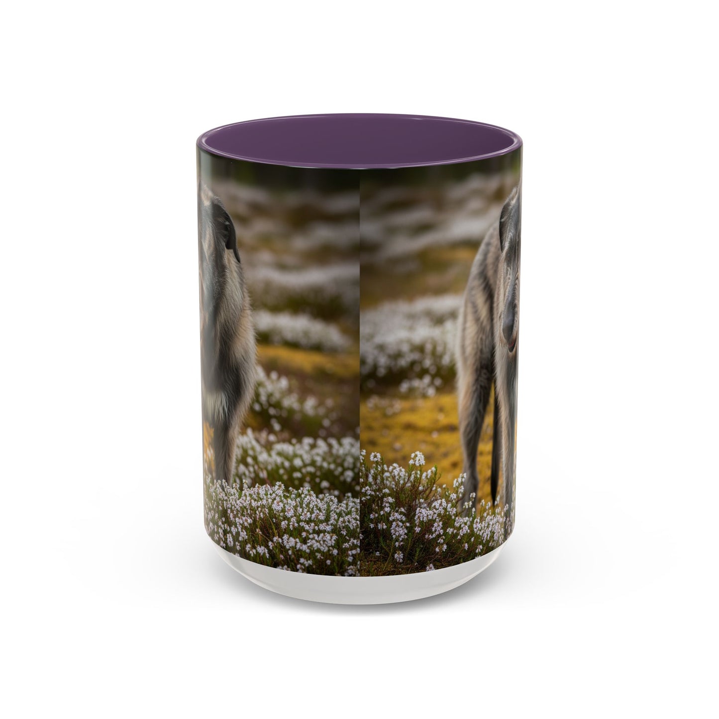 Irish Wolfhound Accent Coffee Mug - Perfect Gift for Dog Lovers