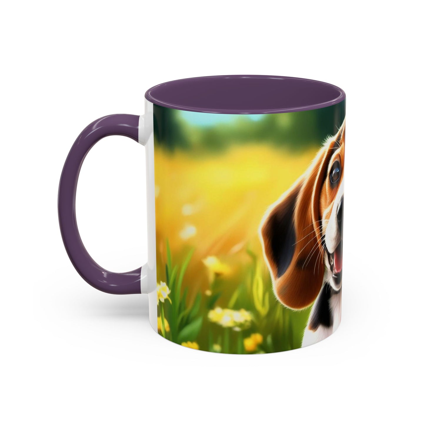 Beagle Accent Coffee Mug - Perfect Gift for Dog Lovers