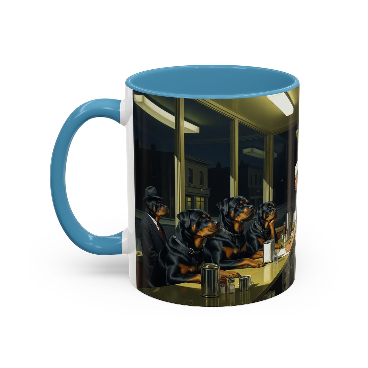 Rottweiler Accent Coffee Mug - Perfect Gift for Dog Lovers
