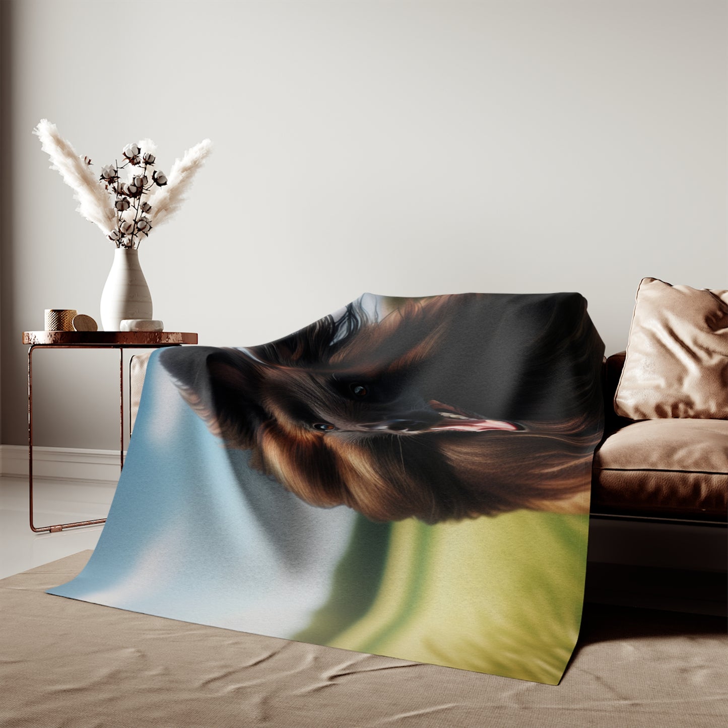 Belgian Shepherd Dog Tervuren Sweatshirt Blanket