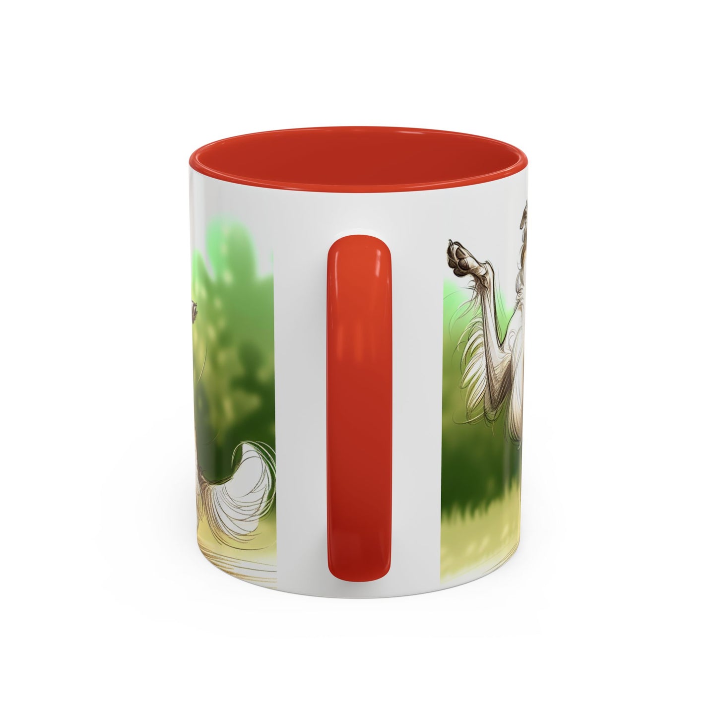 Borzoi Accent Coffee Mug - Perfect Gift for Dog Lovers