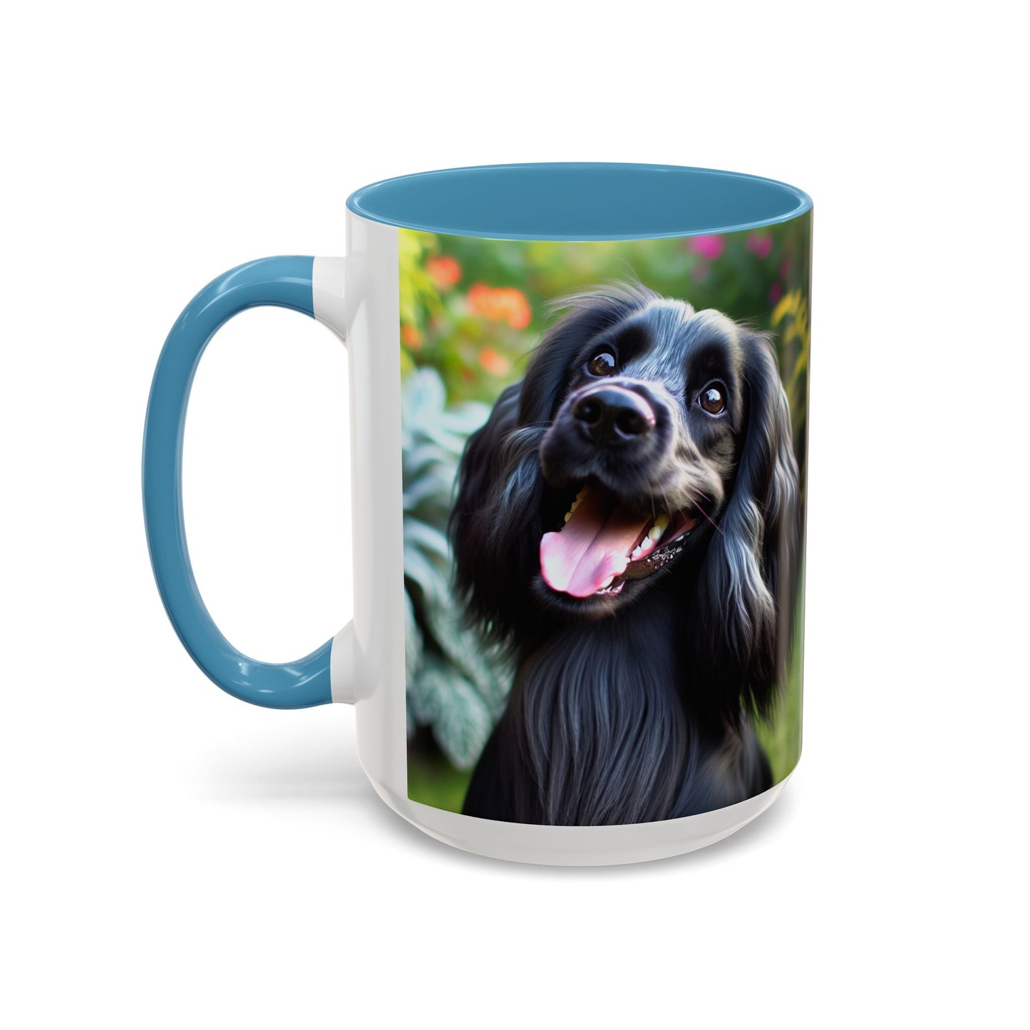 Blue Picardy Spaniel Accent Coffee Mug - Perfect Gift for Dog Lovers