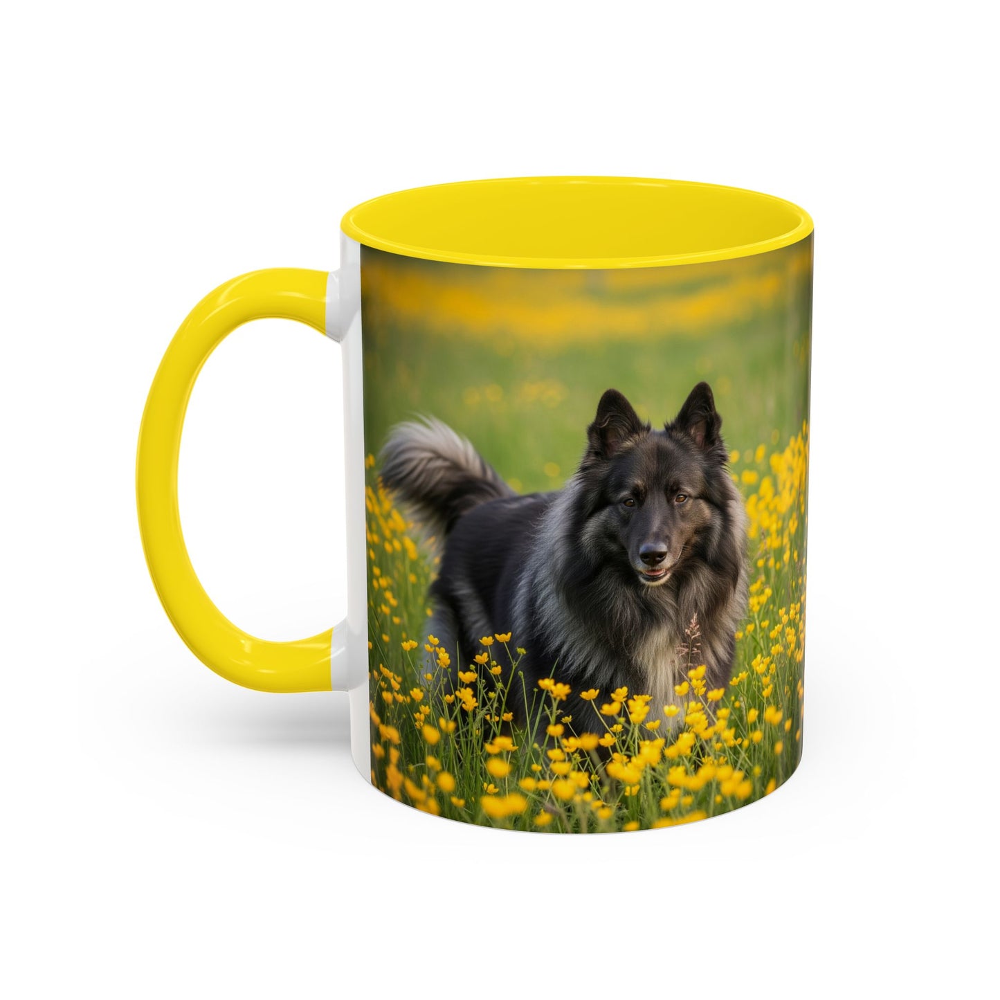 Belgian Sheepdog Accent Coffee Mug - Perfect Gift for Dog Lovers