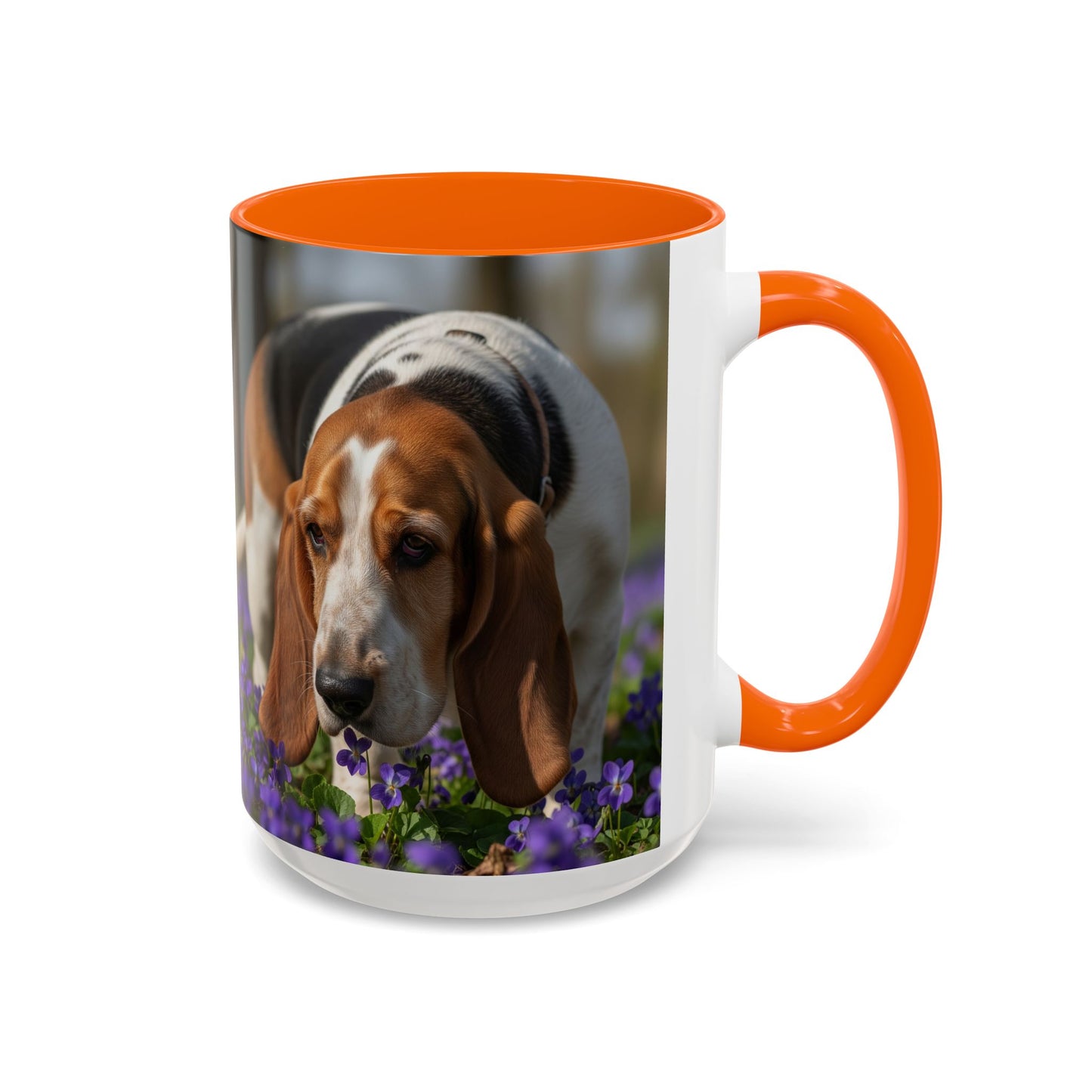 Grand Basset Griffon Vendeen Accent Coffee Mug - Perfect Gift for Dog Lovers