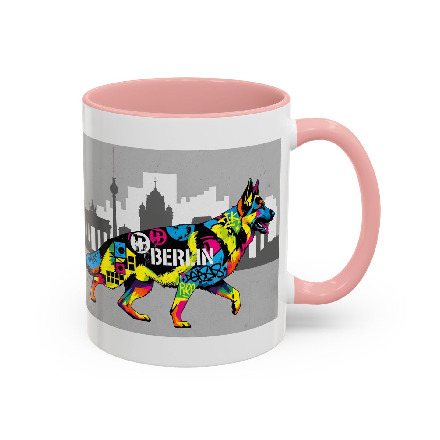 German Shepherd Accent Coffee Mug - Perfect Gift for Dog Lovers