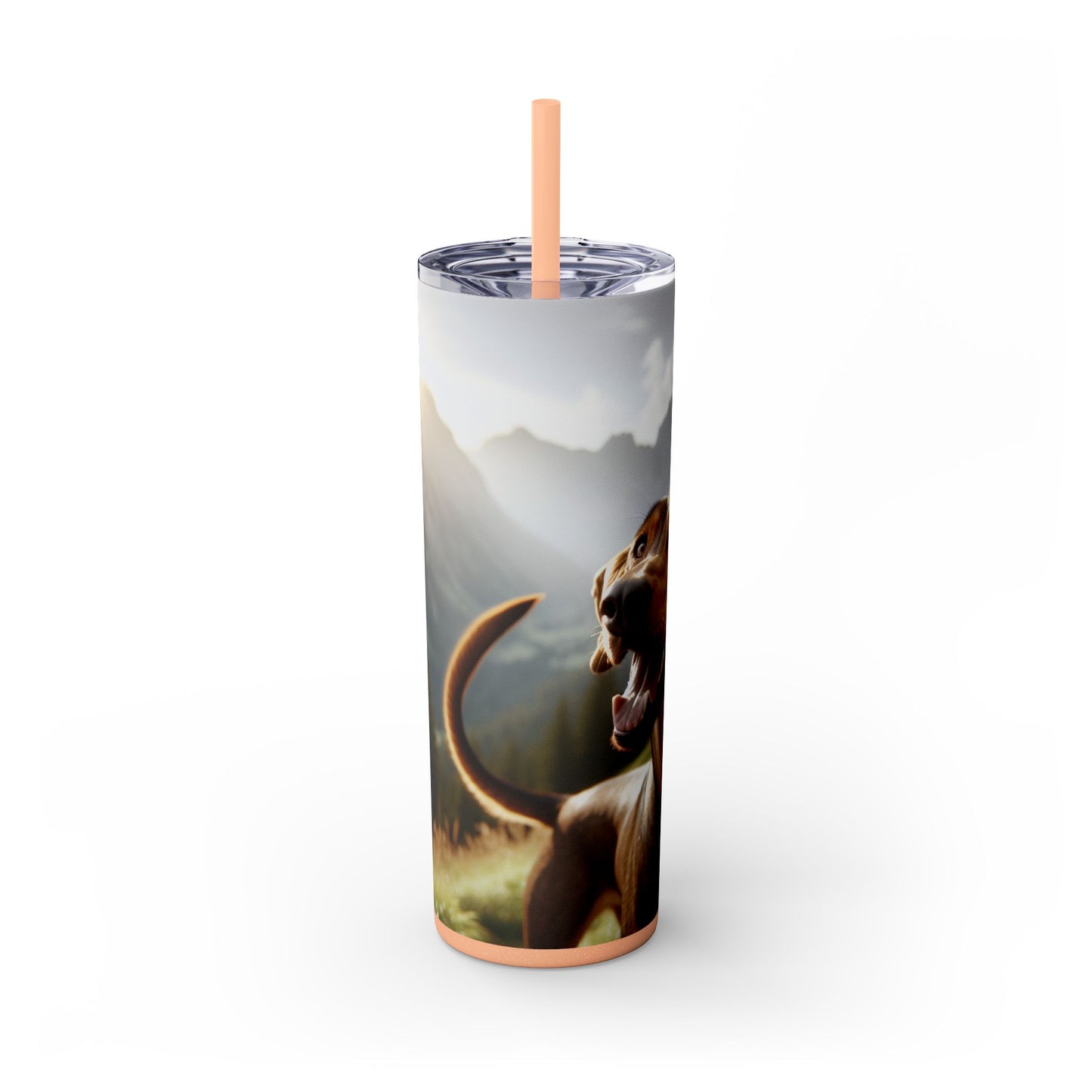 Bavarian Mountain Scent Hound Tumbler with Straw, 20oz