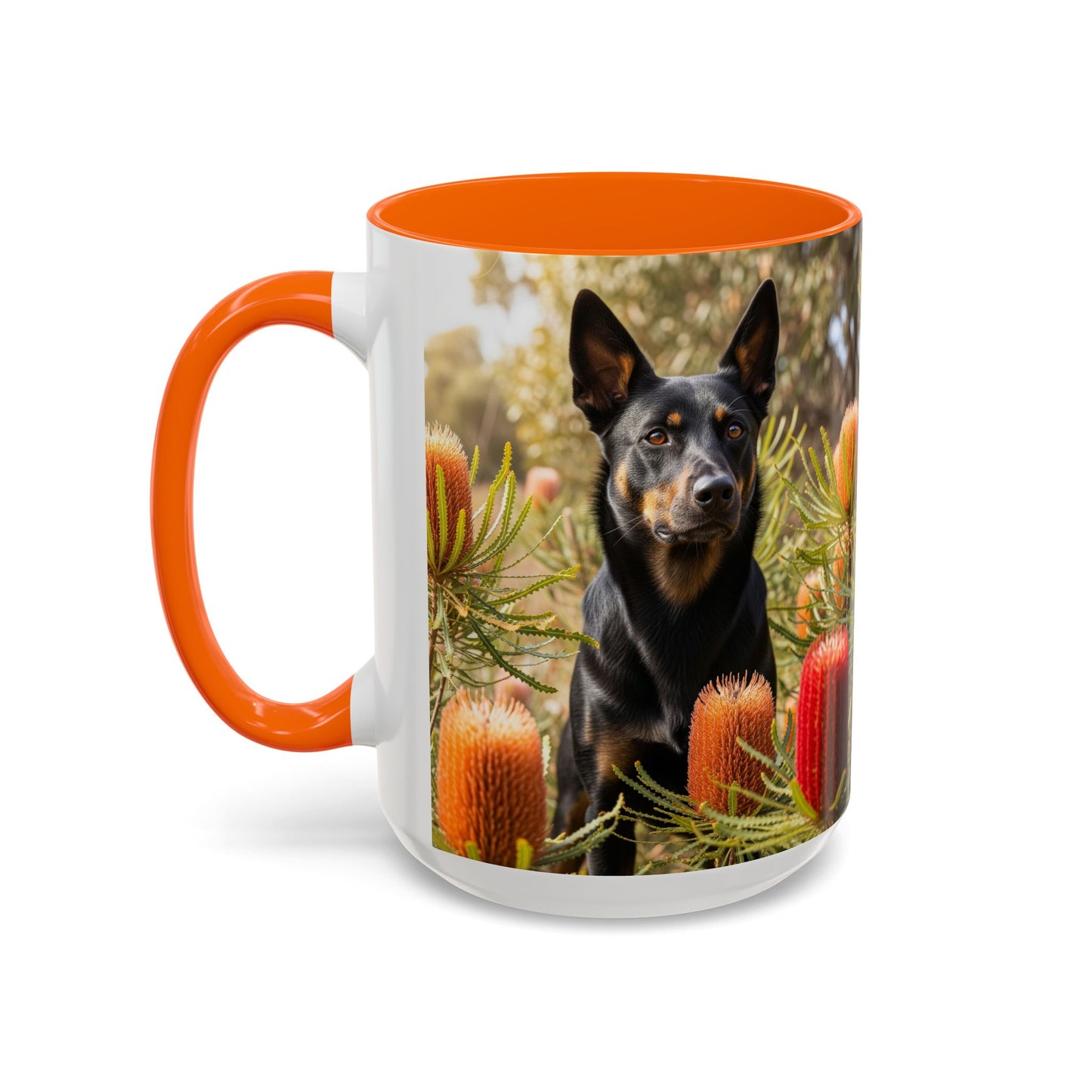 Working Kelpie Accent Coffee Mug - Perfect Gift for Dog Lovers
