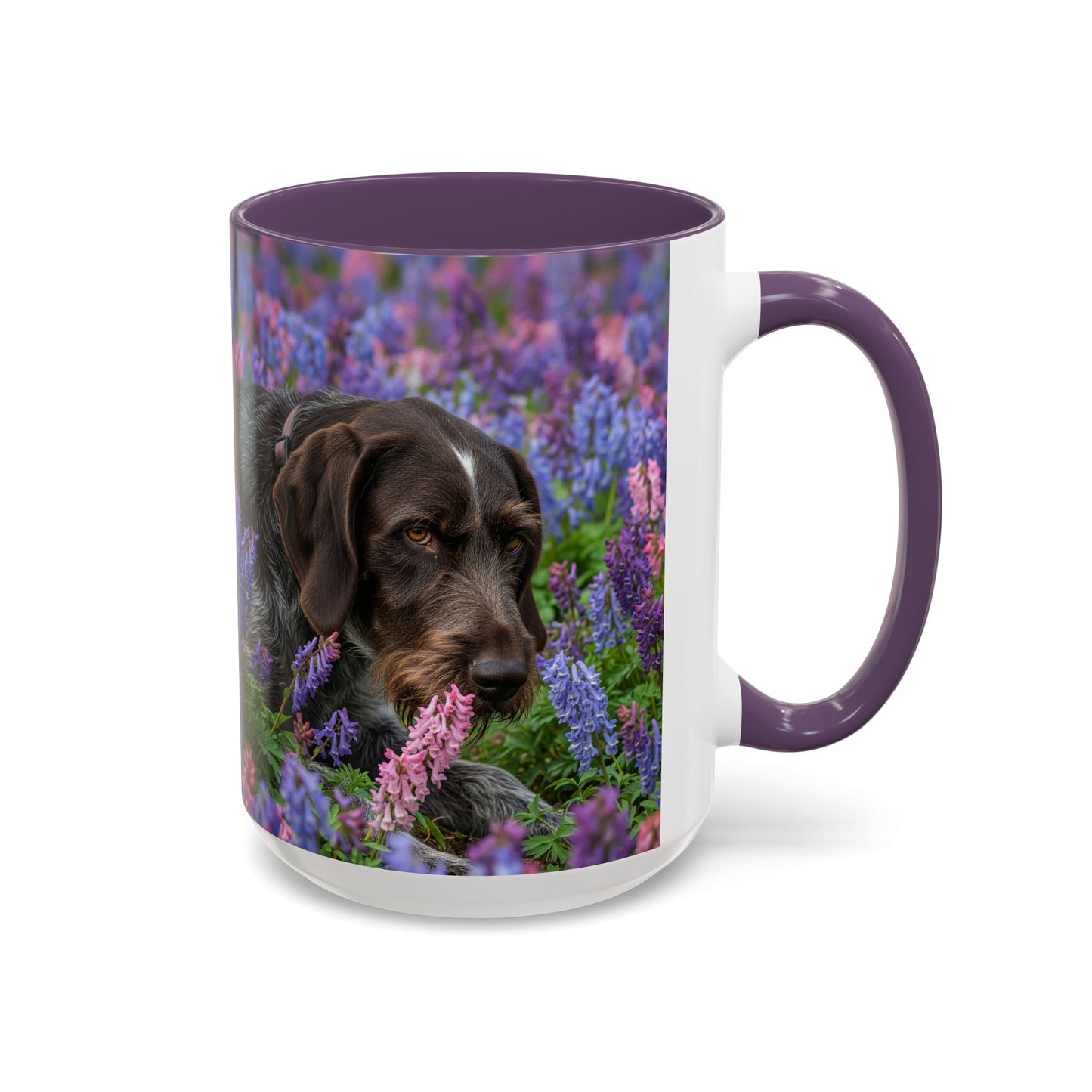 Wirehaired Slovakian Pointer Accent Coffee Mug - Perfect Gift for Dog Lovers