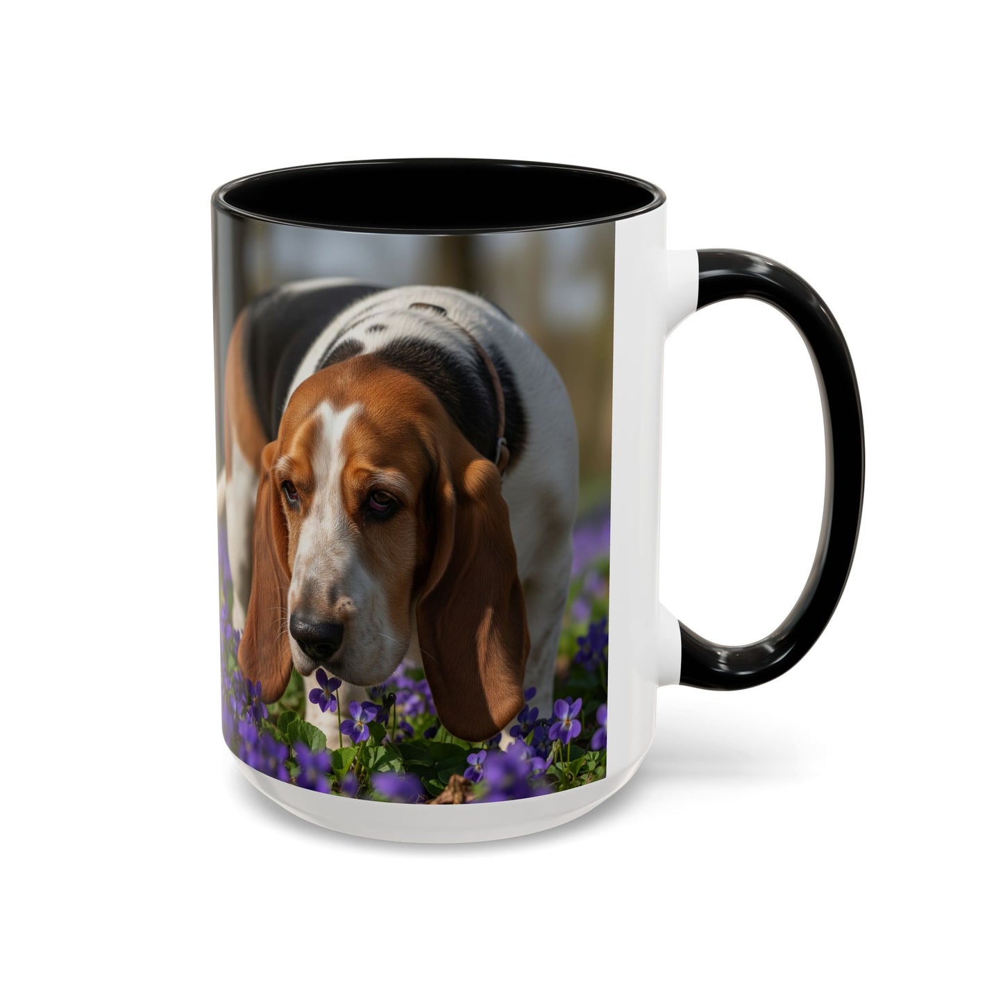 Grand Basset Griffon Vendeen Accent Coffee Mug - Perfect Gift for Dog Lovers