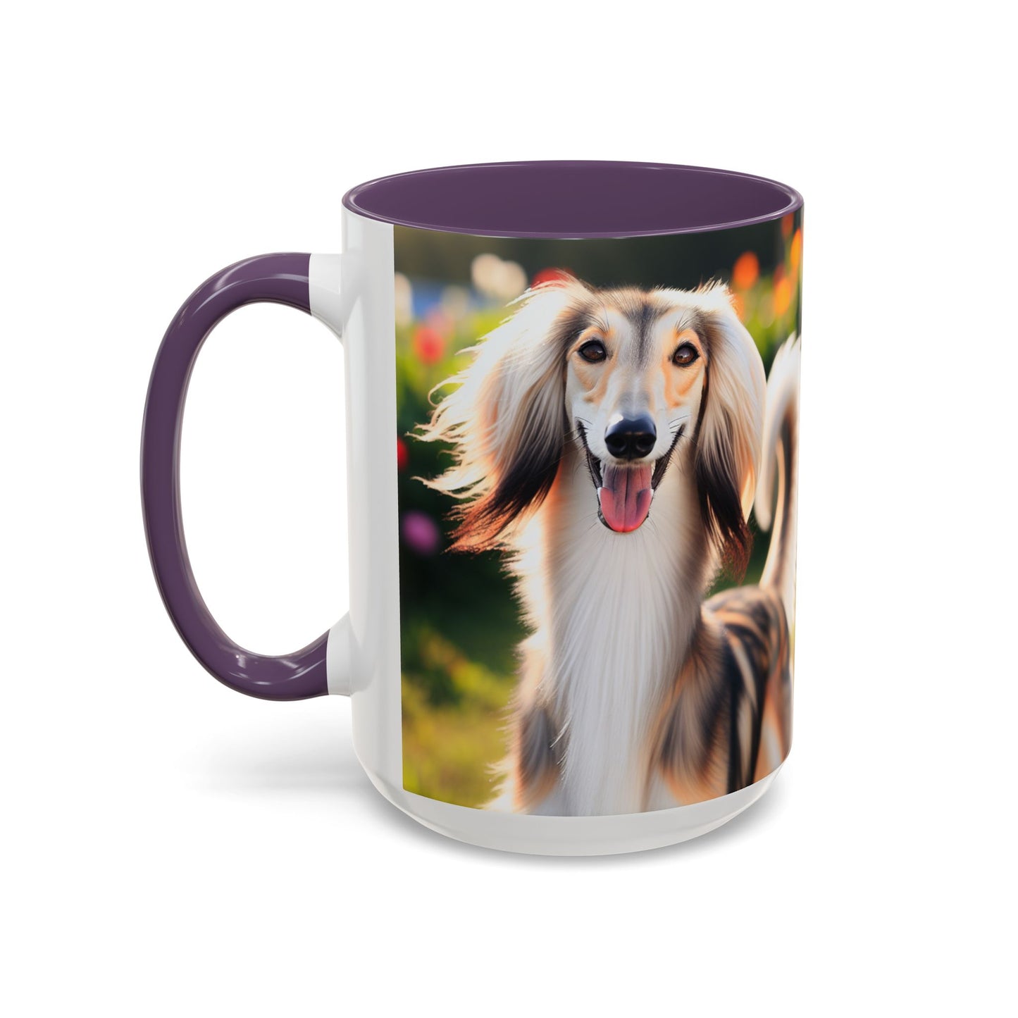 Saluki Accent Coffee Mug - Perfect Gift for Dog Lovers