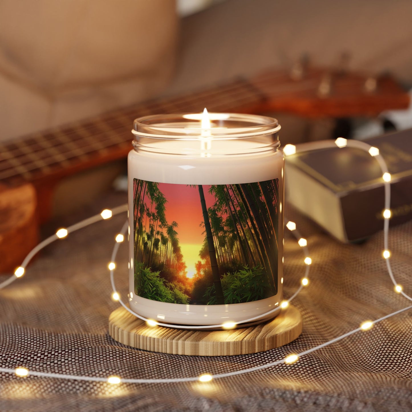 Bamboo Forest Sunrise- Scented Soy Candle, 9oz