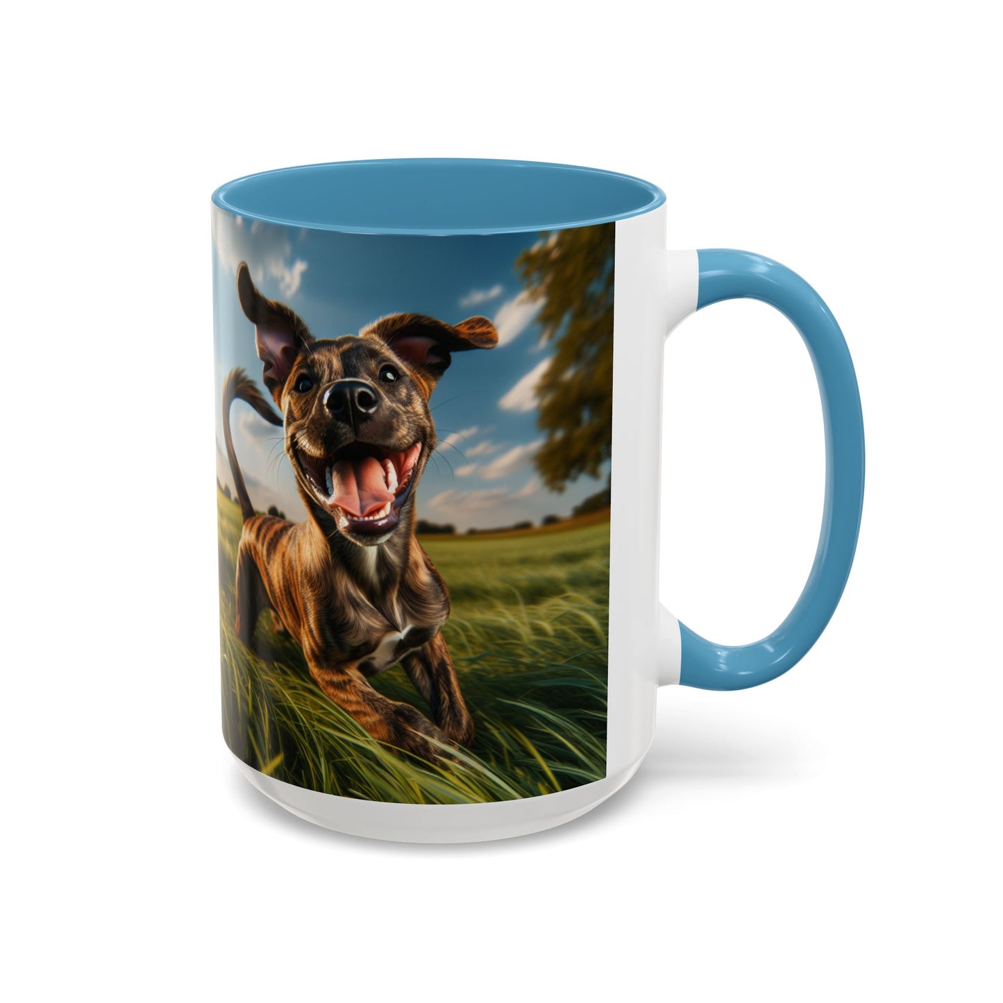 Treeing Tennessee Brindle Accent Coffee Mug - Perfect Gift for Dog Lovers