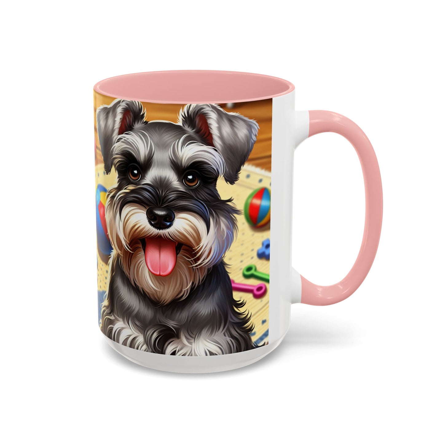 Miniature Schnauzer Accent Coffee Mug - Perfect Gift for Dog Lovers