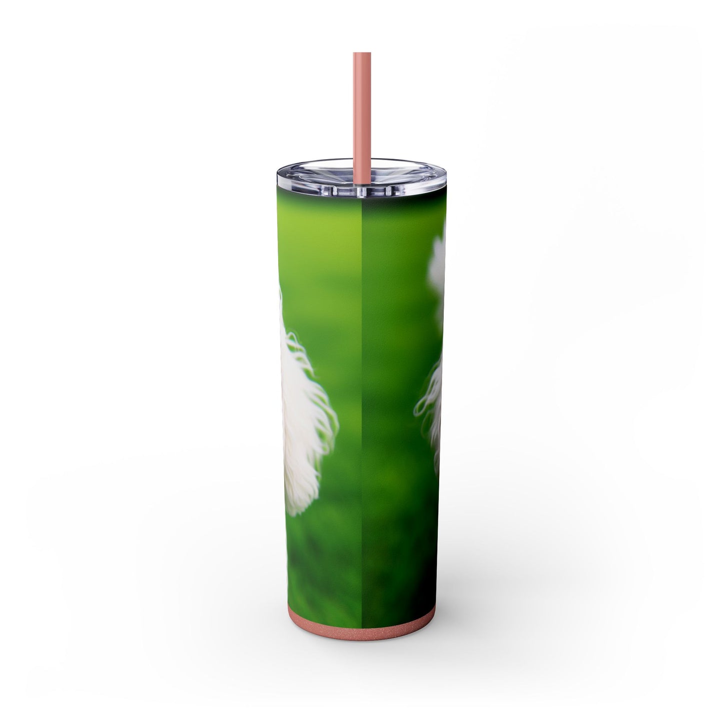Bichonpoo Tumbler with Straw, 20oz