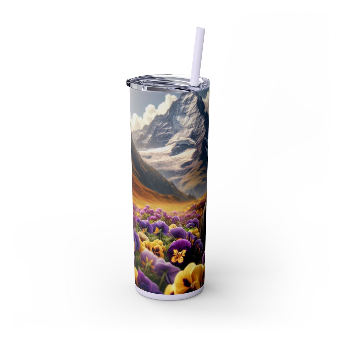 Greater Swiss Mountain Dog Tumbler with Straw, 20oz
