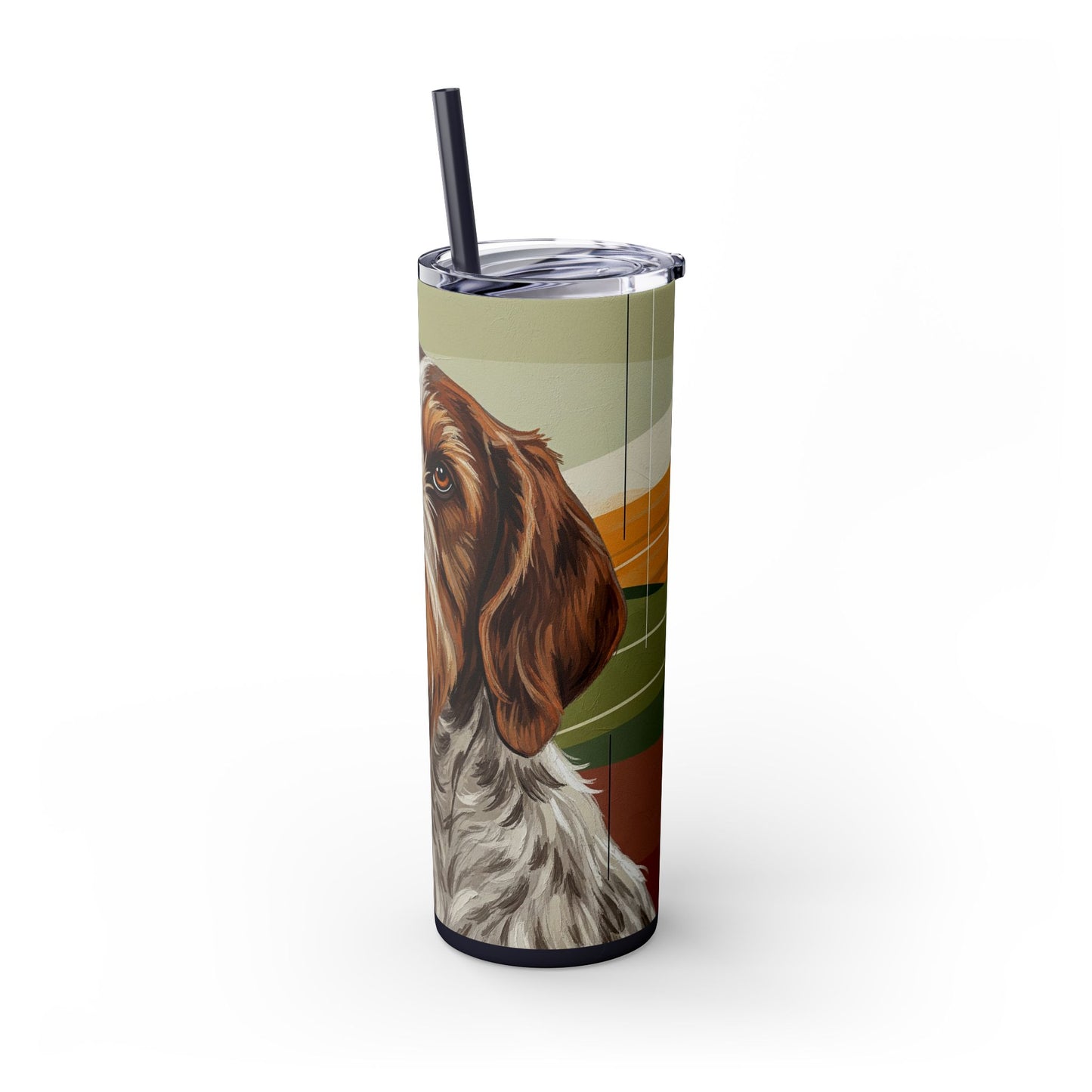 Spinone Italiano Tumbler with Straw, 20oz