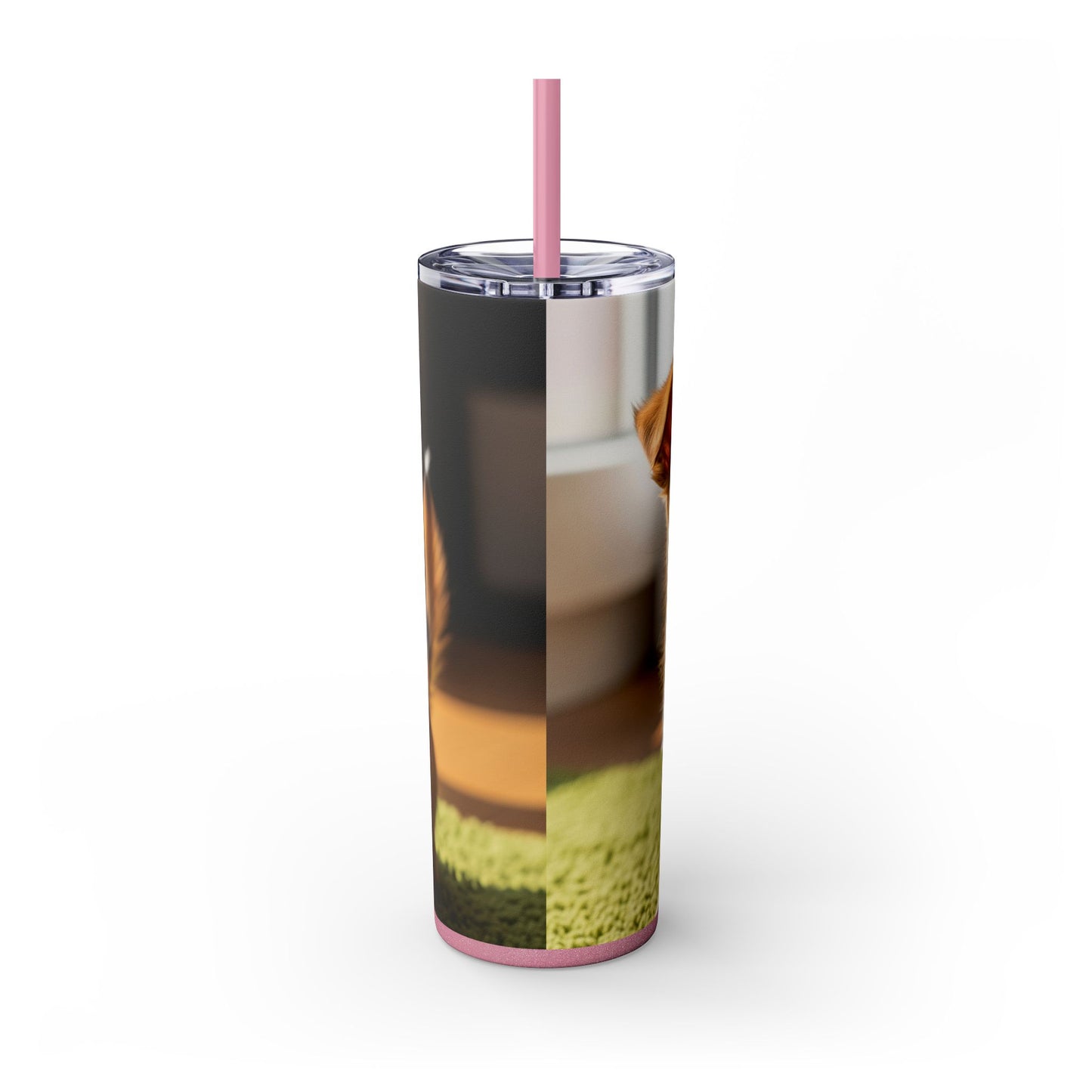 Toi Leo Tumbler with Straw, 20oz