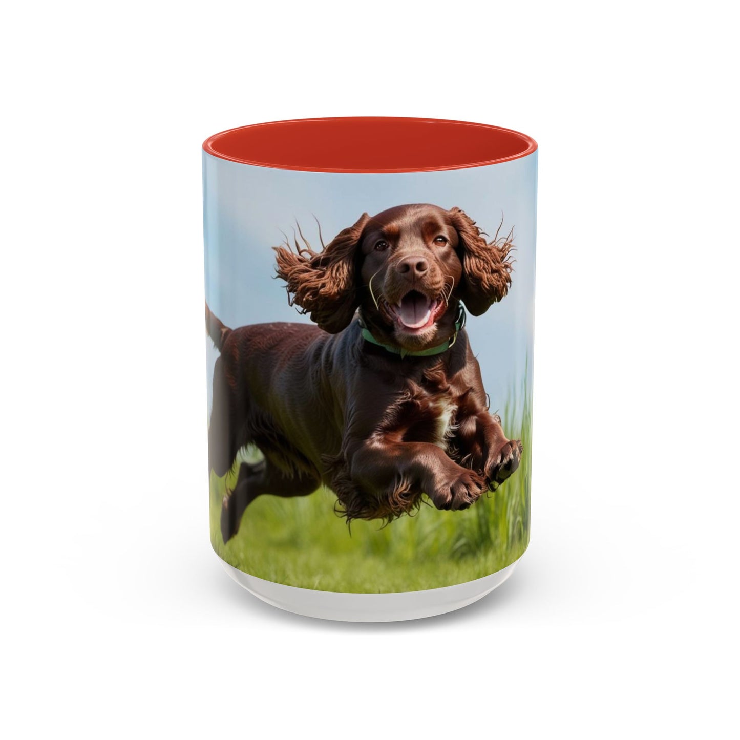 Irish Water Spaniel Accent Coffee Mug - Perfect Gift for Dog Lovers