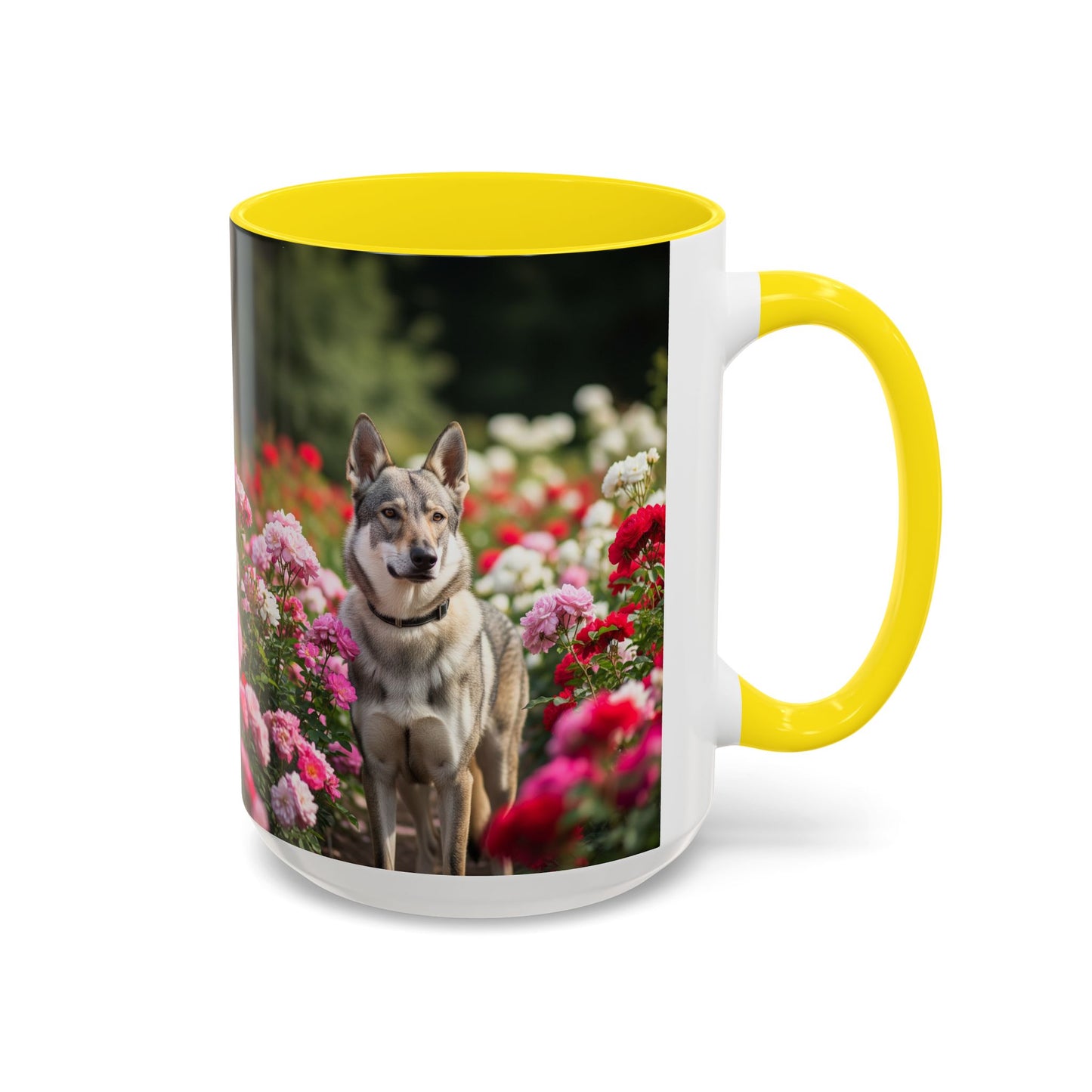 Czechoslovakian Vlcak Accent Coffee Mug - Perfect Gift for Dog Lovers