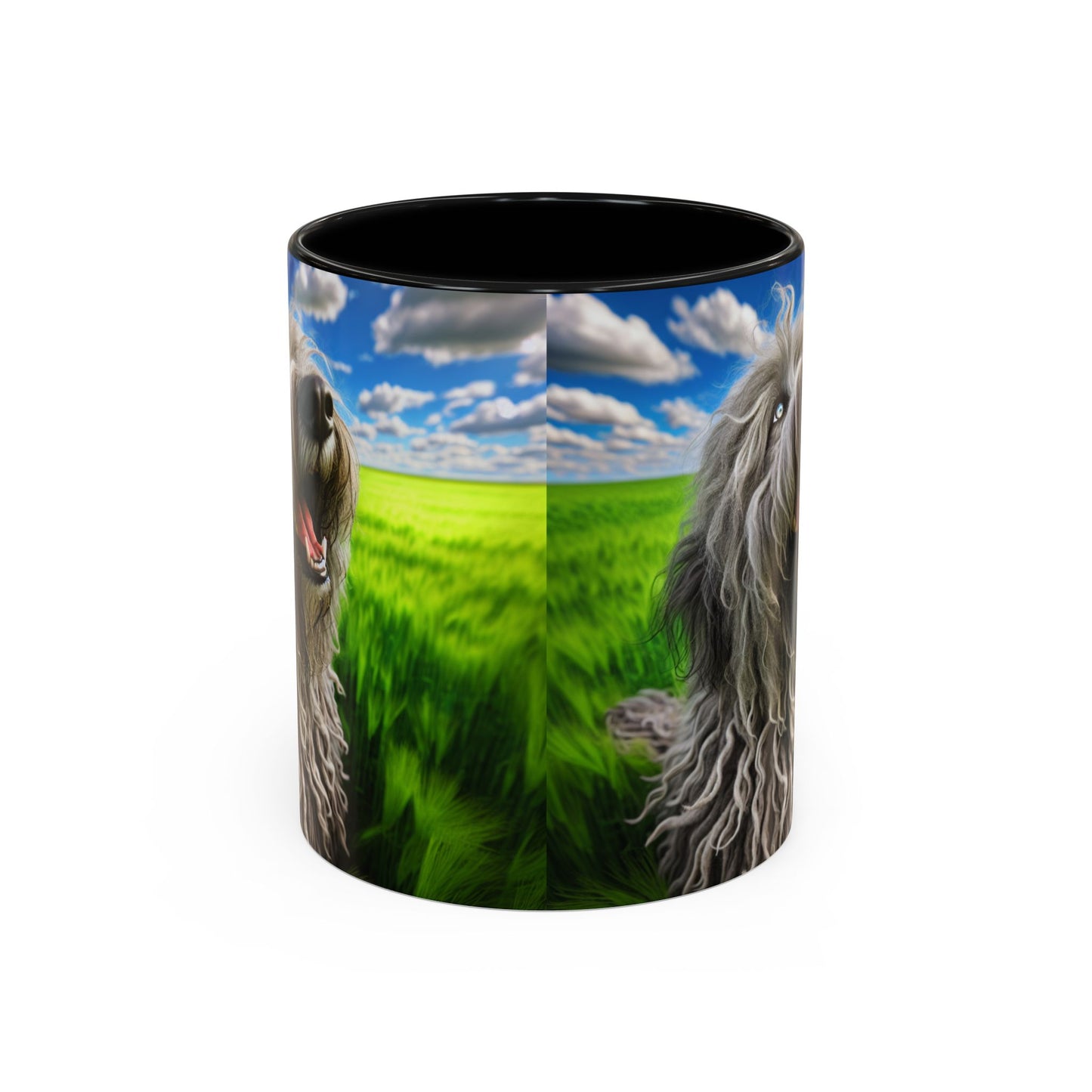 Bergamasco Shepherd Dog Accent Coffee Mug - Perfect Gift for Dog Lovers