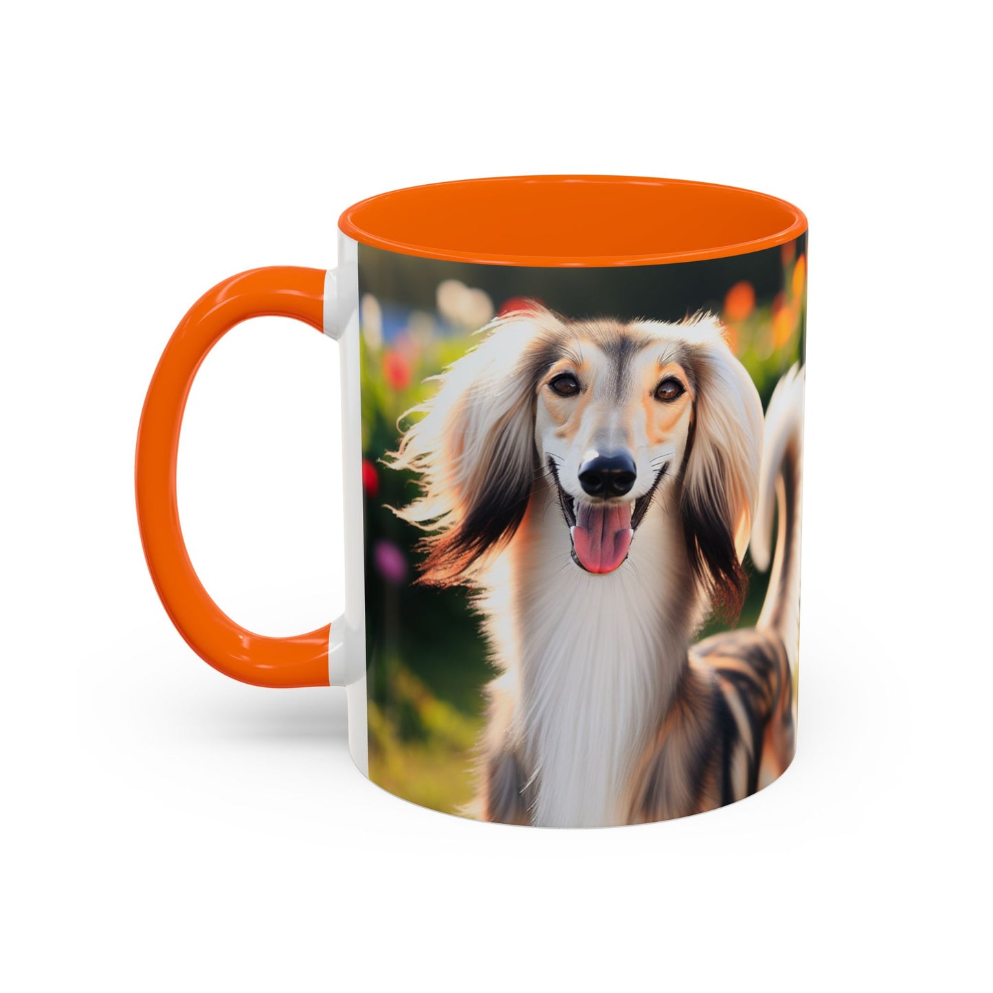 Saluki Accent Coffee Mug - Perfect Gift for Dog Lovers