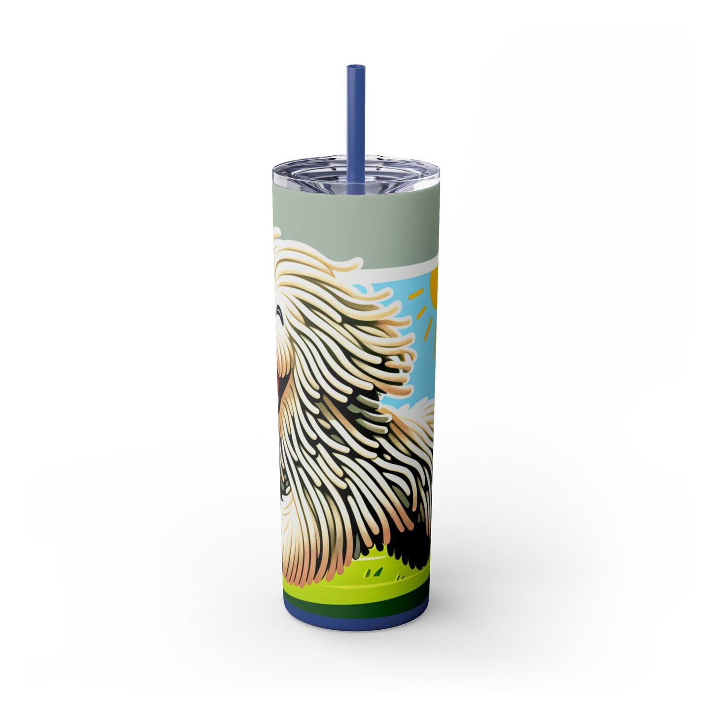 Komondor Tumbler with Straw, 20oz