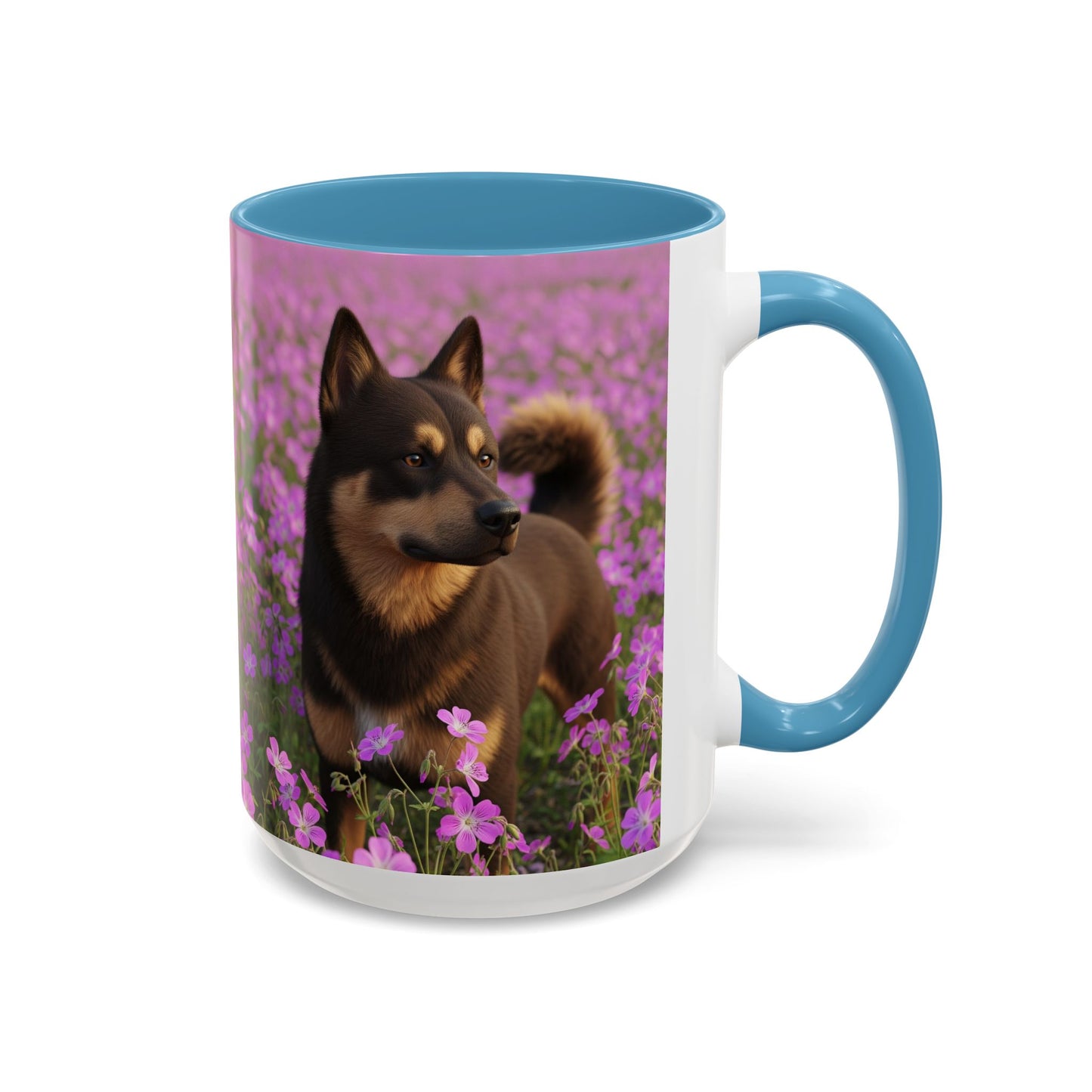 Cadabomb Okami Accent Coffee Mug - Perfect Gift for Dog Lovers