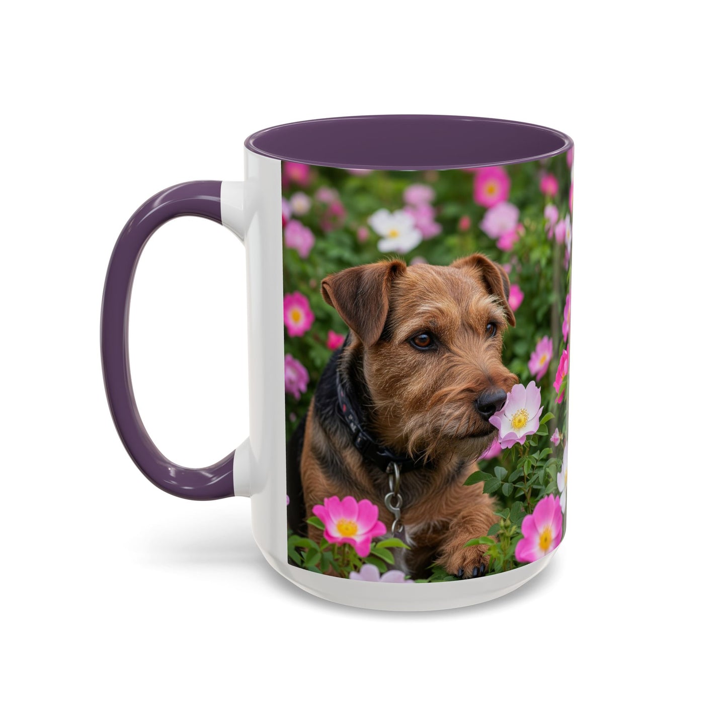 Teddy Roosevelt Terrier Accent Coffee Mug - Perfect Gift for Dog Lovers