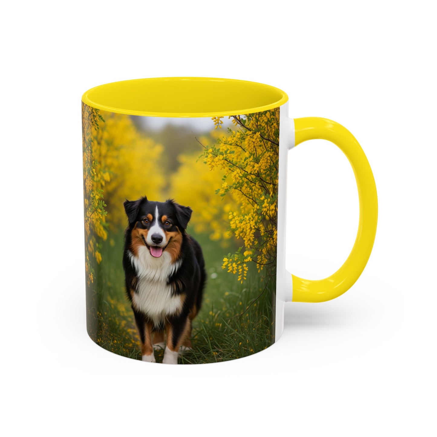 Australian Shepherd Accent Coffee Mug - Perfect Gift for Dog Lovers