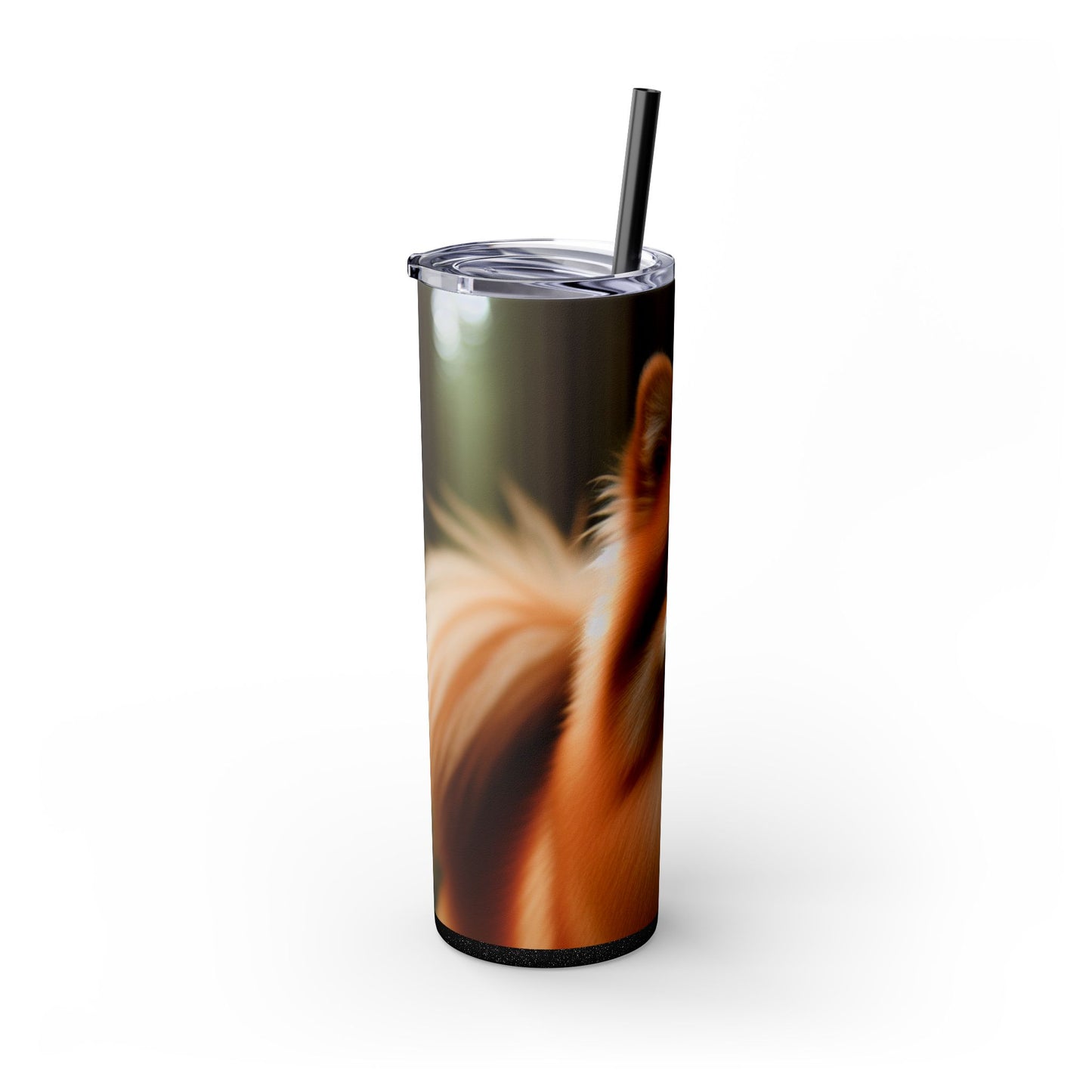 Finnish Spitz Tumbler with Straw, 20oz