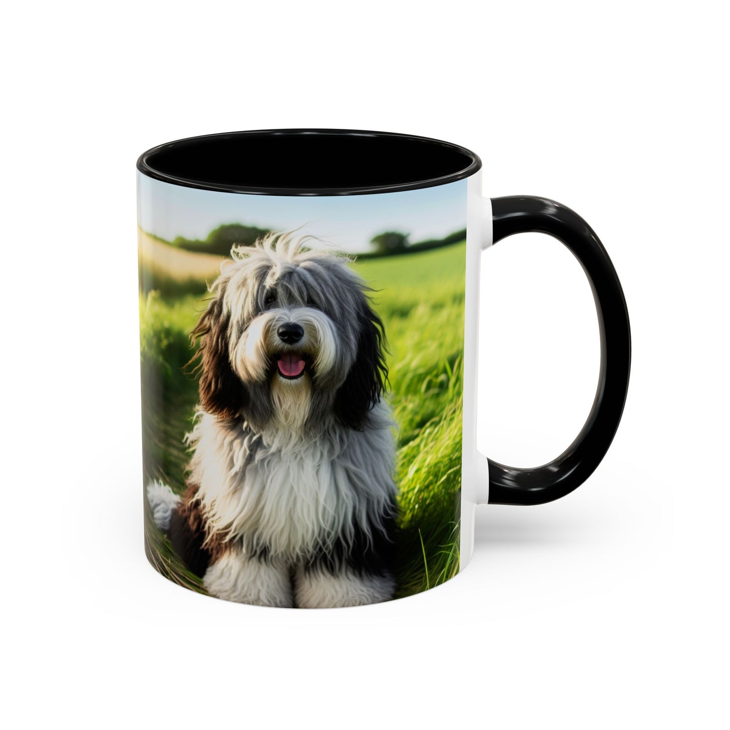 Schapendoes Accent Coffee Mug - Perfect Gift for Dog Lovers