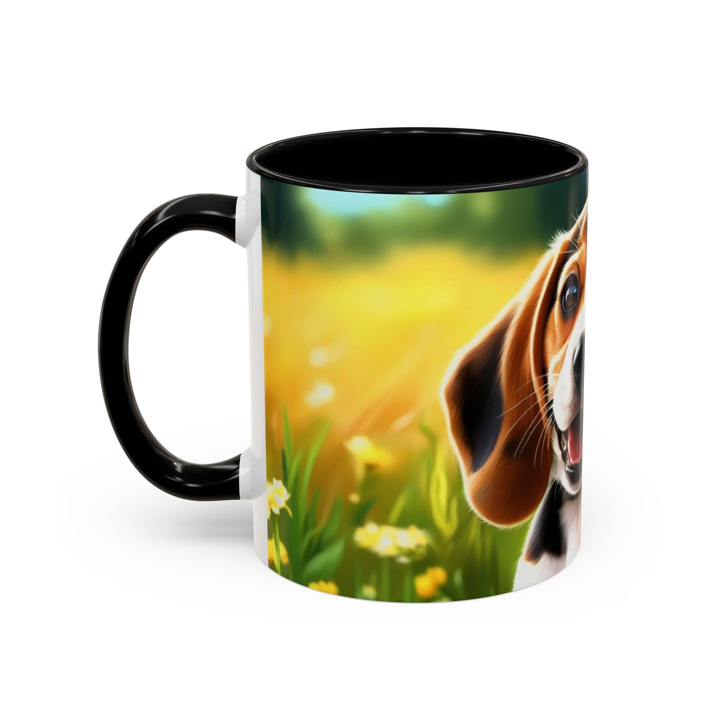 Beagle Accent Coffee Mug - Perfect Gift for Dog Lovers
