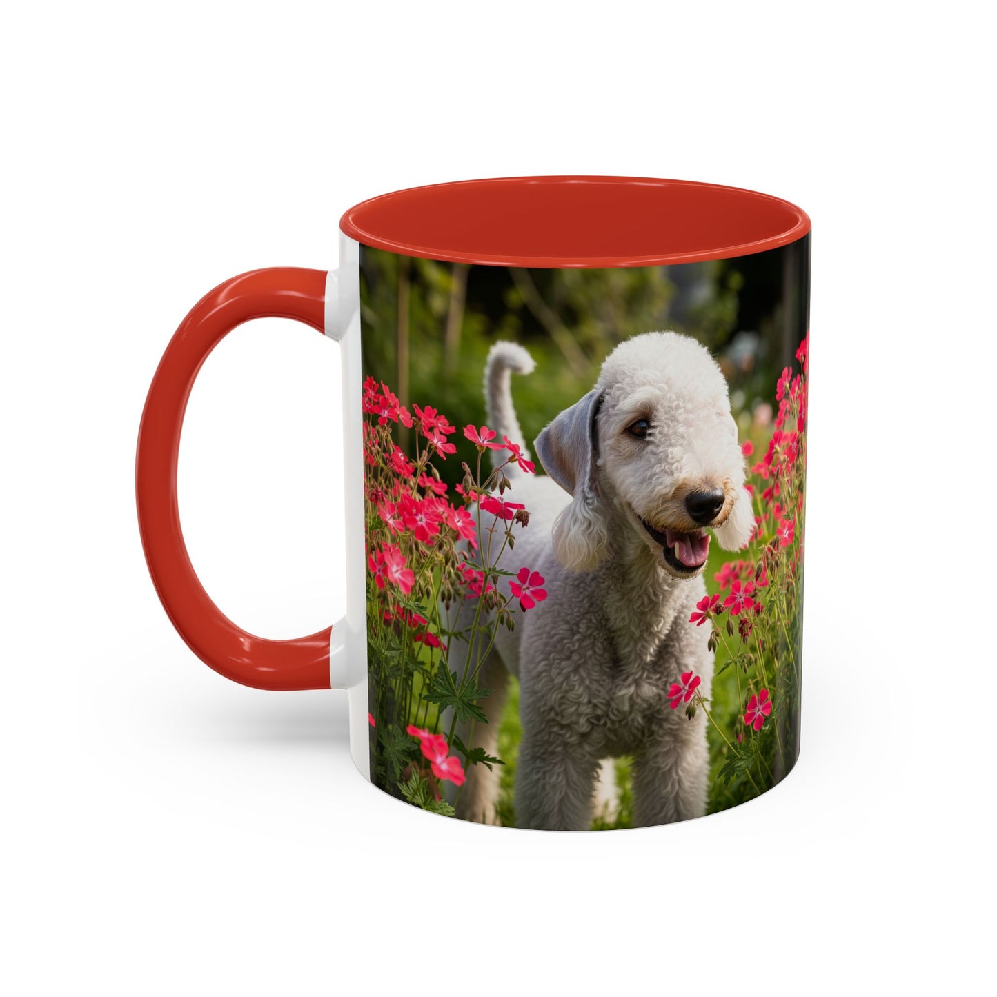 Bedlington Terrier Accent Coffee Mug - Perfect Gift for Dog Lovers