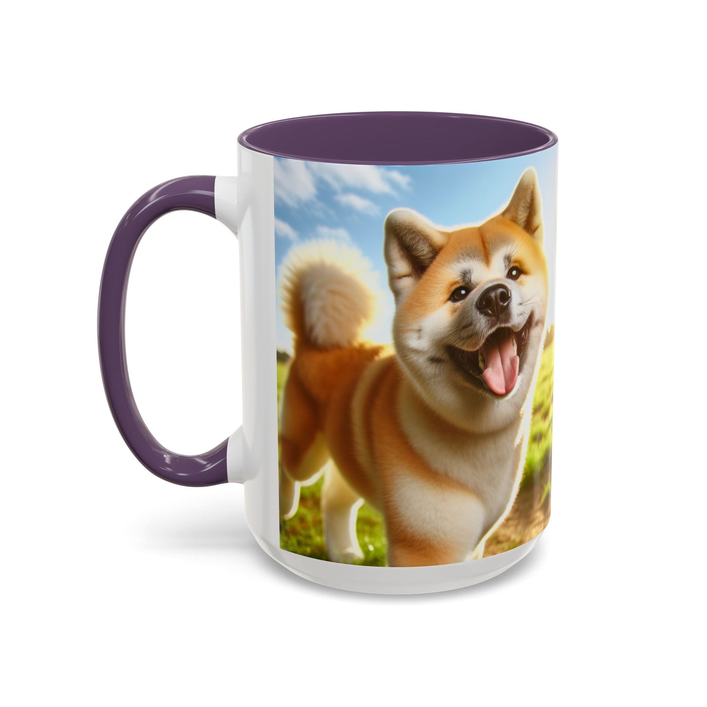 Akita Accent Coffee Mug - Perfect Gift for Dog Lovers
