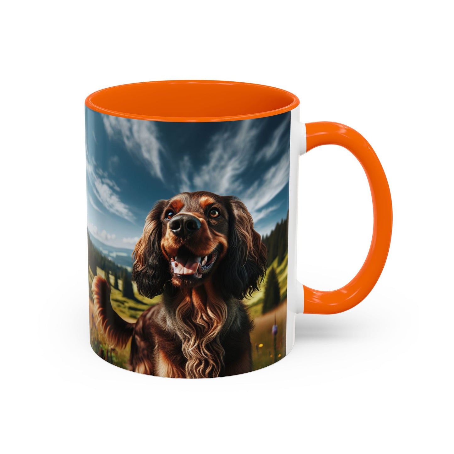 Deutscher Wachtelhund Accent Coffee Mug - Perfect Gift for Dog Lovers