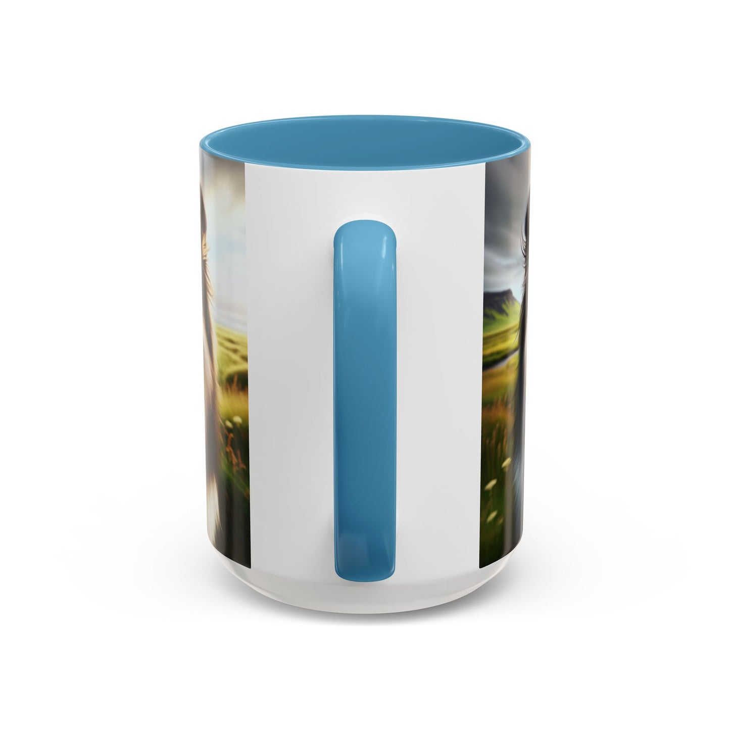 Icelandic Sheepdog Accent Coffee Mug - Perfect Gift for Dog Lovers