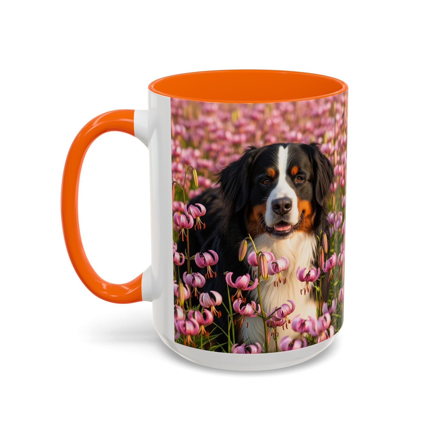 Bernese Mountain Dog Accent Coffee Mug - Perfect Gift for Dog Lovers