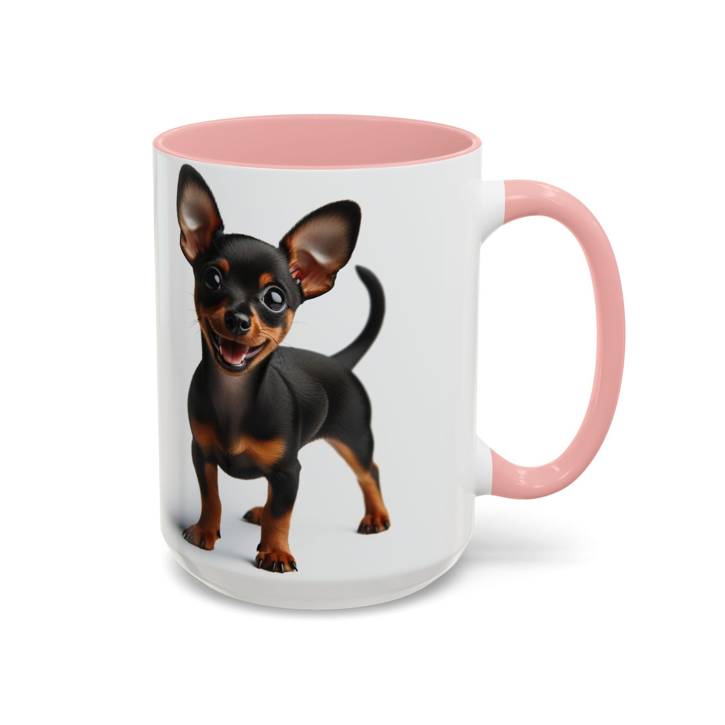 Miniature Pinscher Accent Coffee Mug - Perfect Gift for Dog Lovers