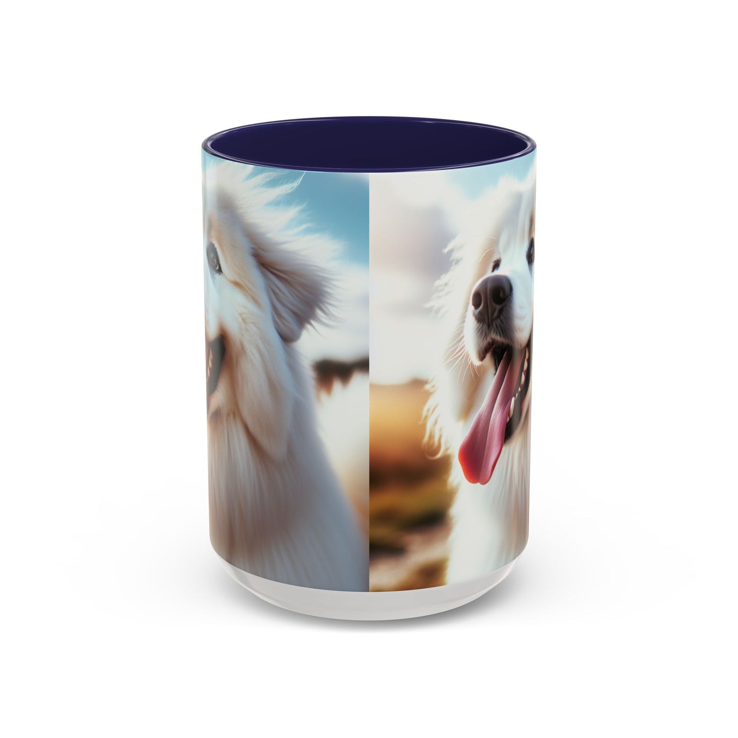 Pyrenean Mountain Dog Accent Coffee Mug - Perfect Gift for Dog Lovers